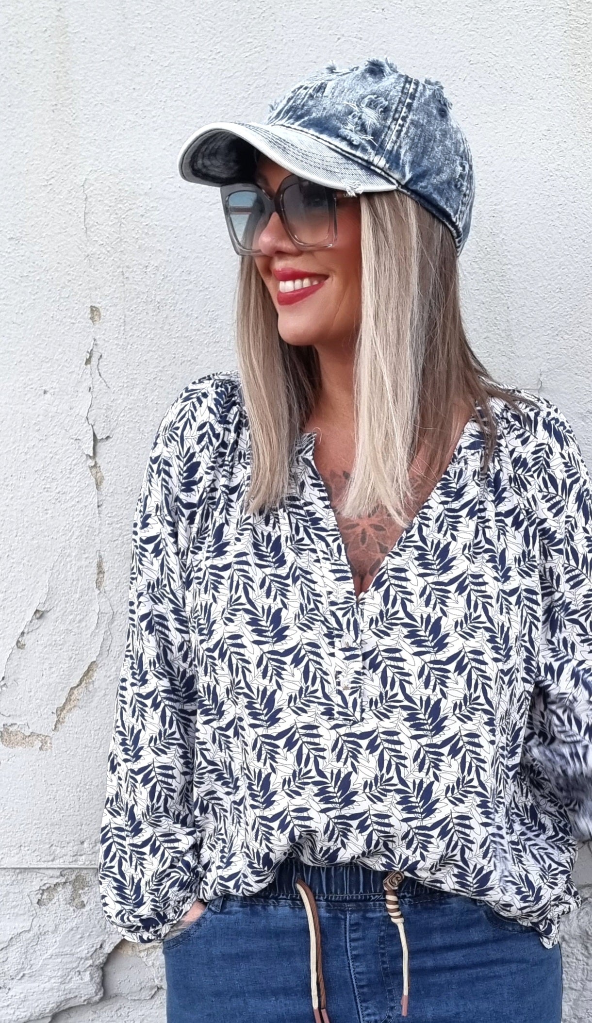 Lolly Denim Caps