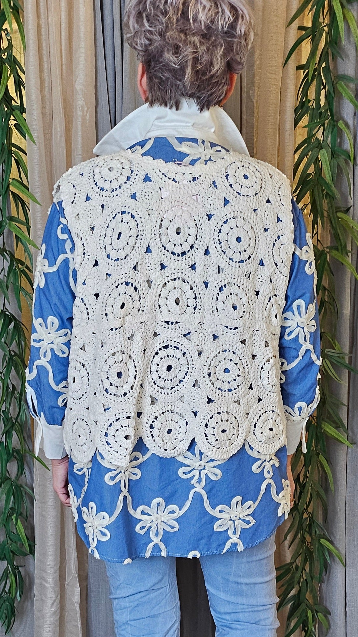 Blonde Waistcoat I Krem Farge