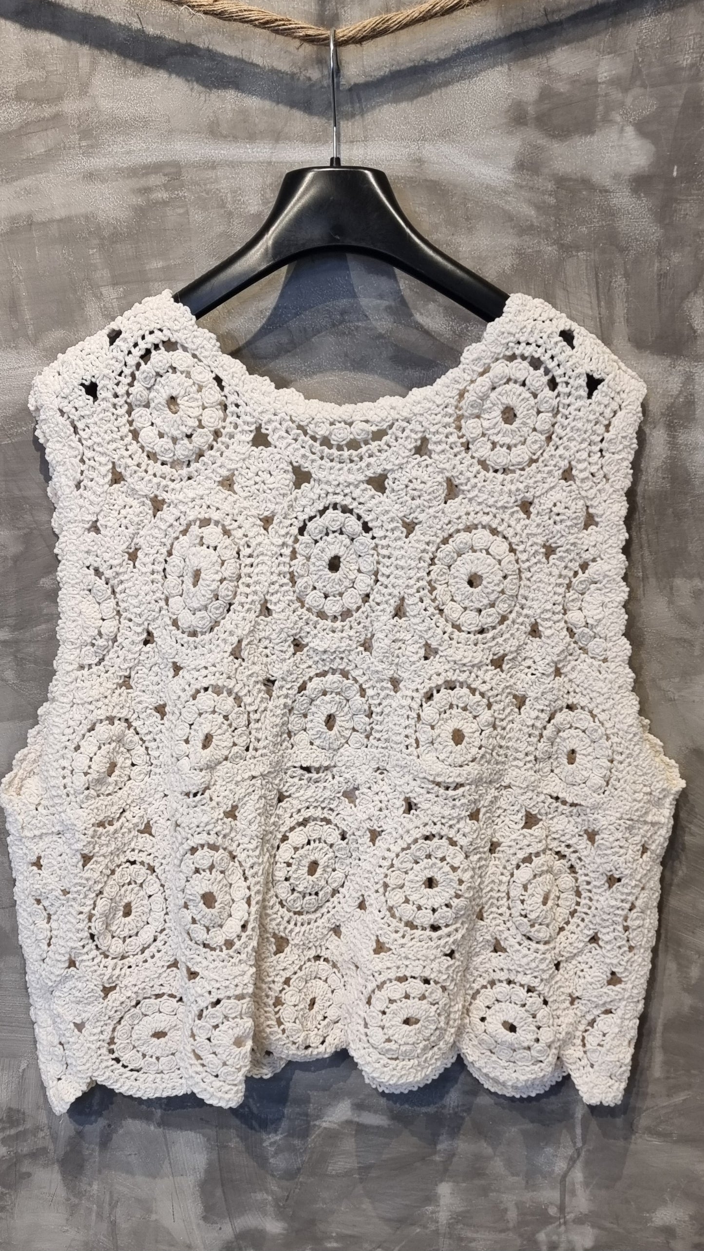 Blonde Waistcoat I Krem Farge