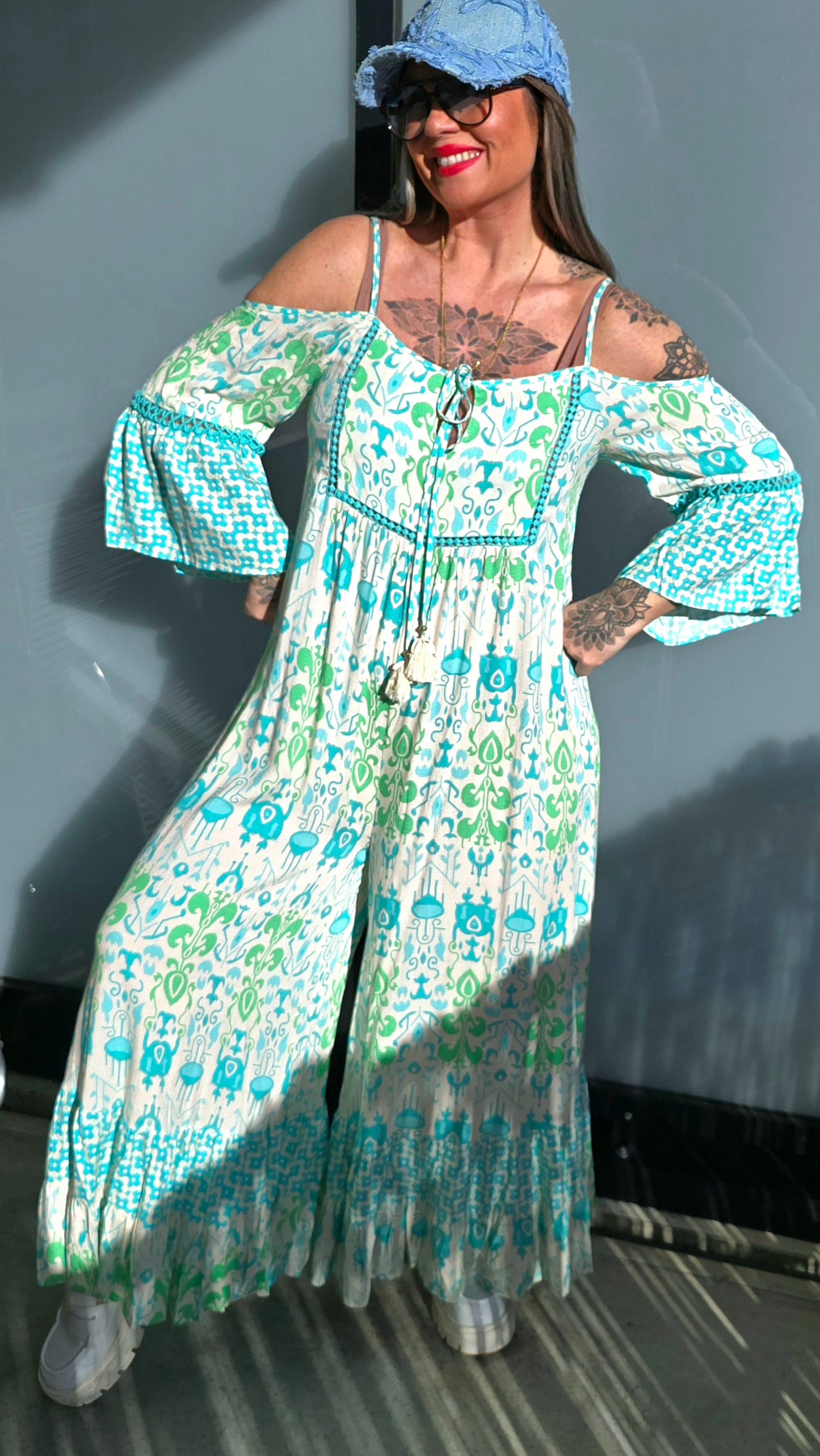Steffani jumpsuit turkis