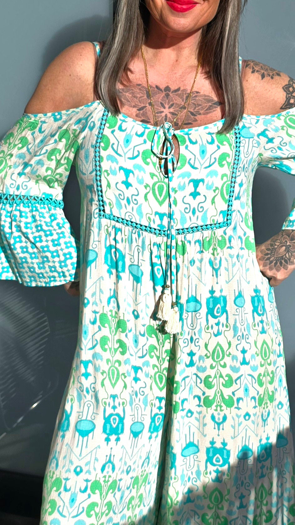 Steffani jumpsuit turkis