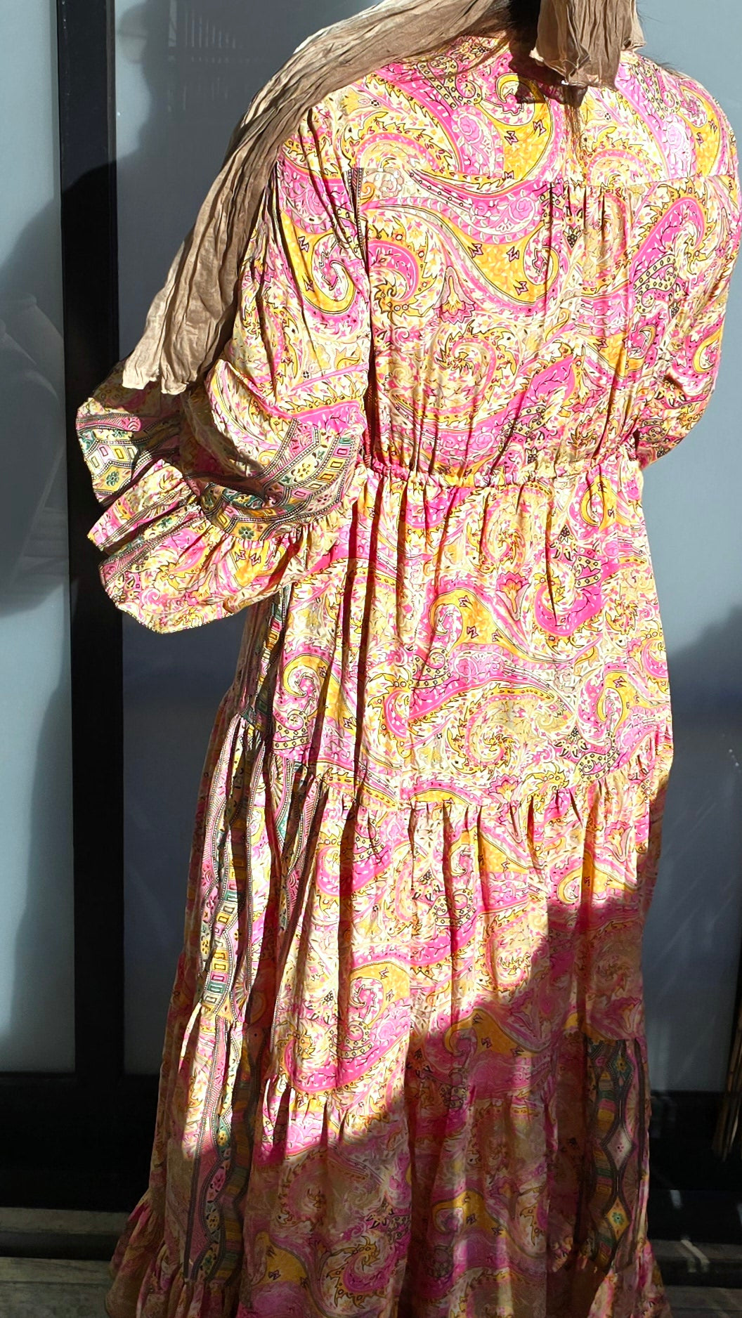 Connie kjole gul