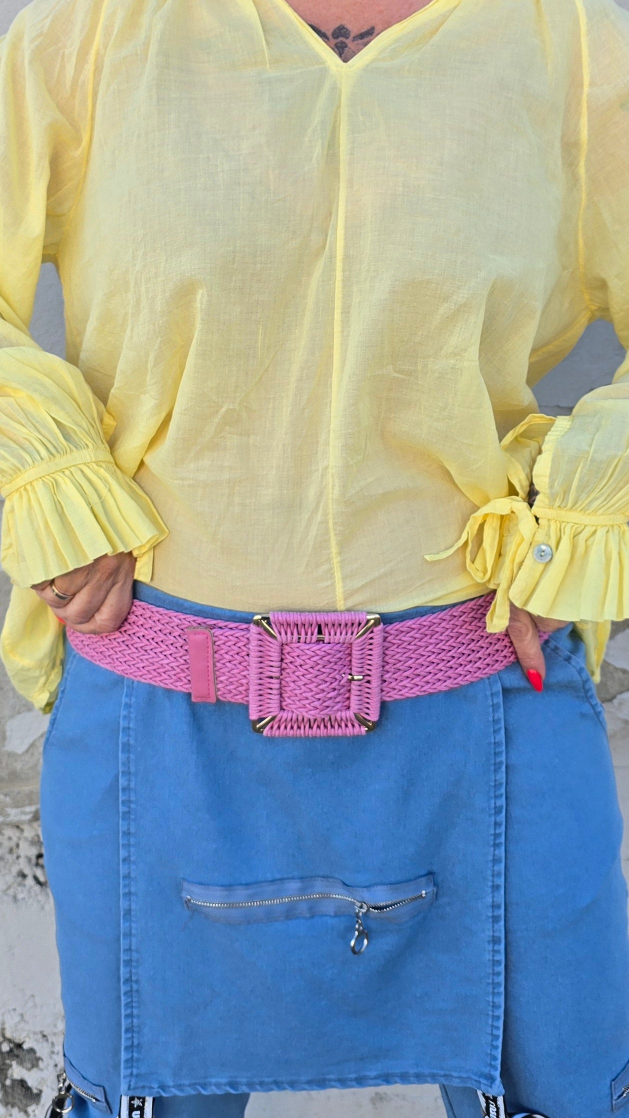 Sally belte rosa