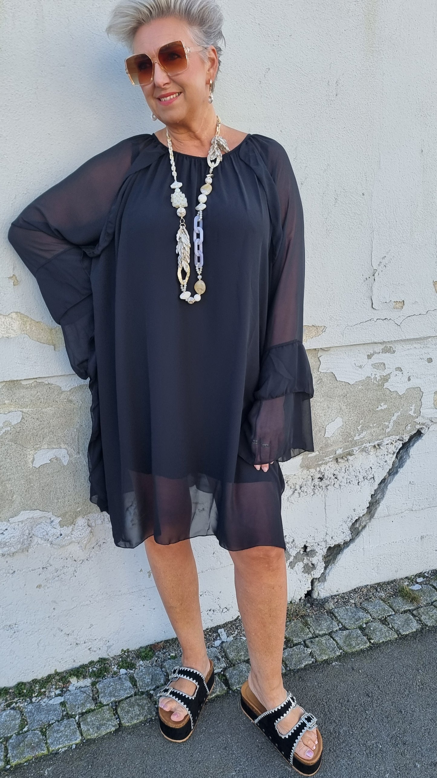 Lydia halskjede beige