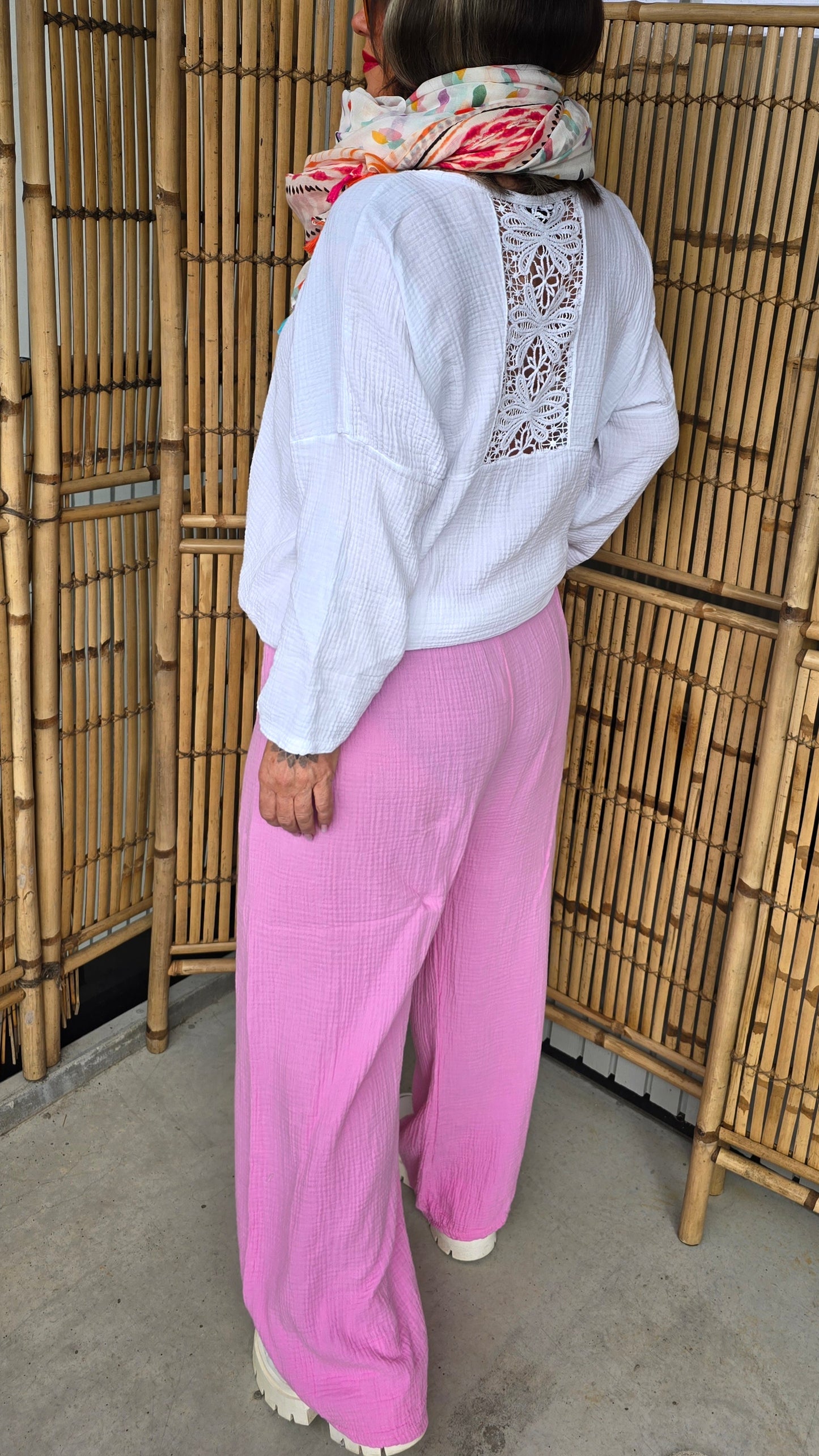 Silje bukse rosa