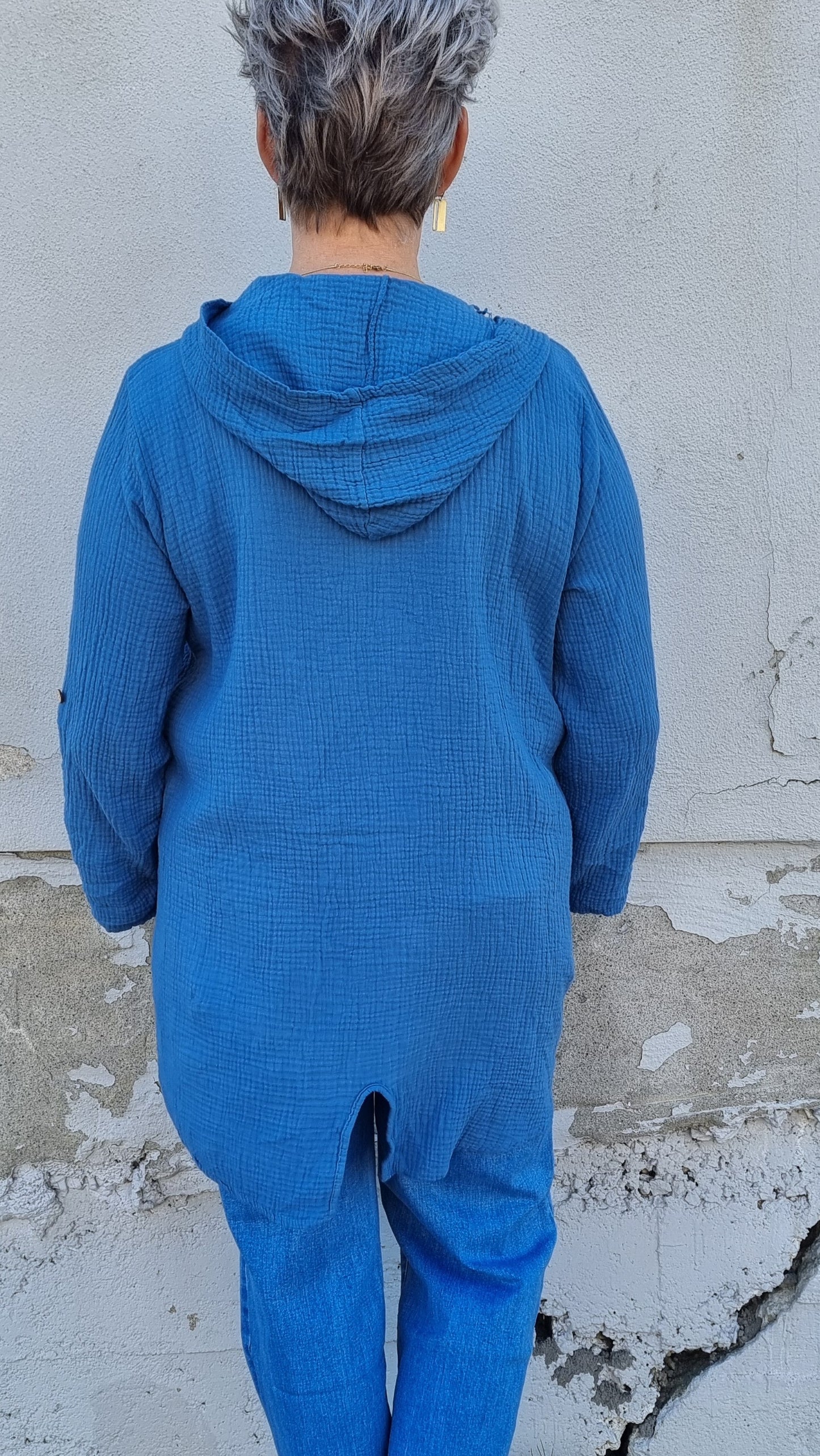 Jessica hette bluse blå