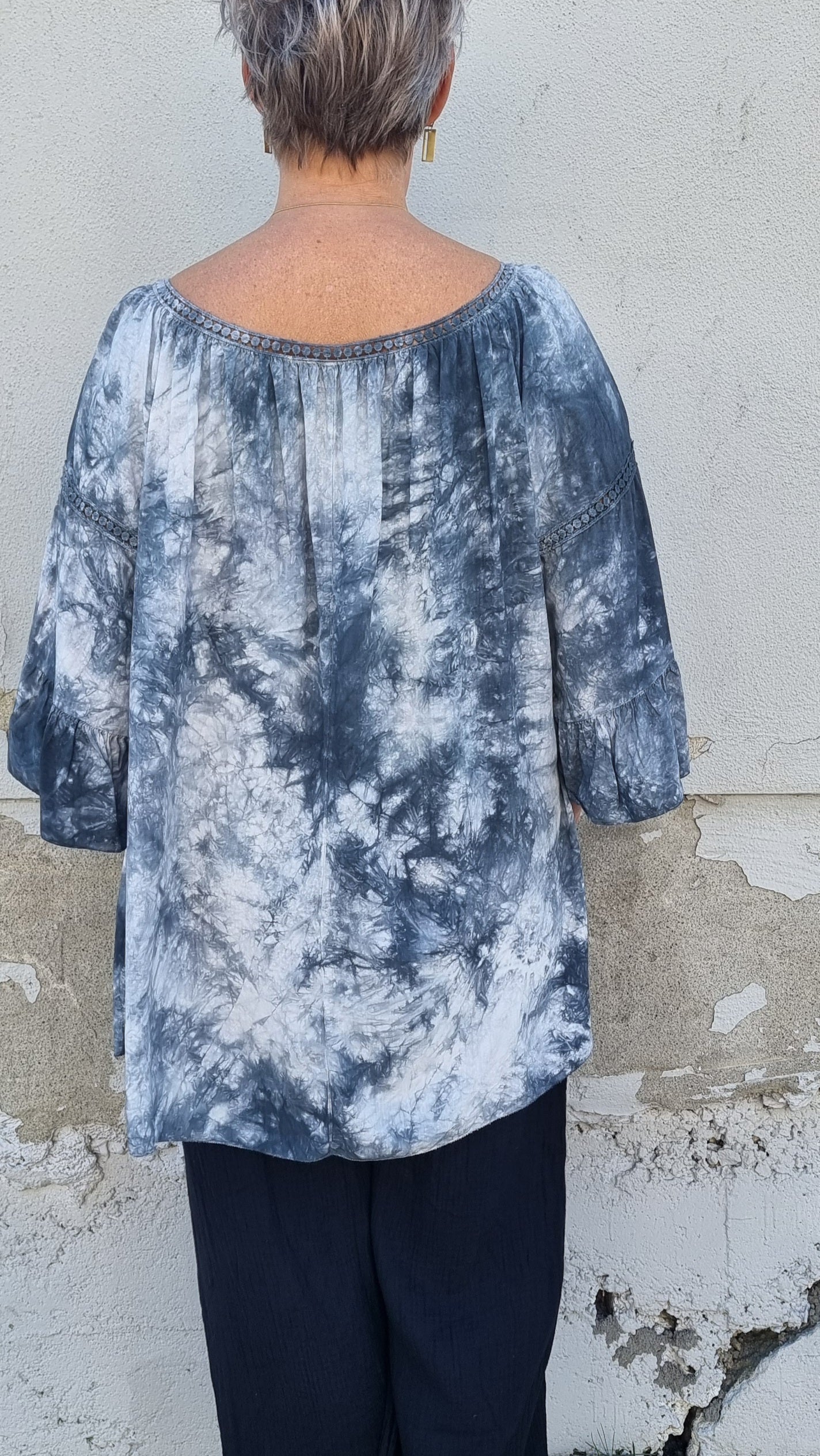 Mona bluse sort