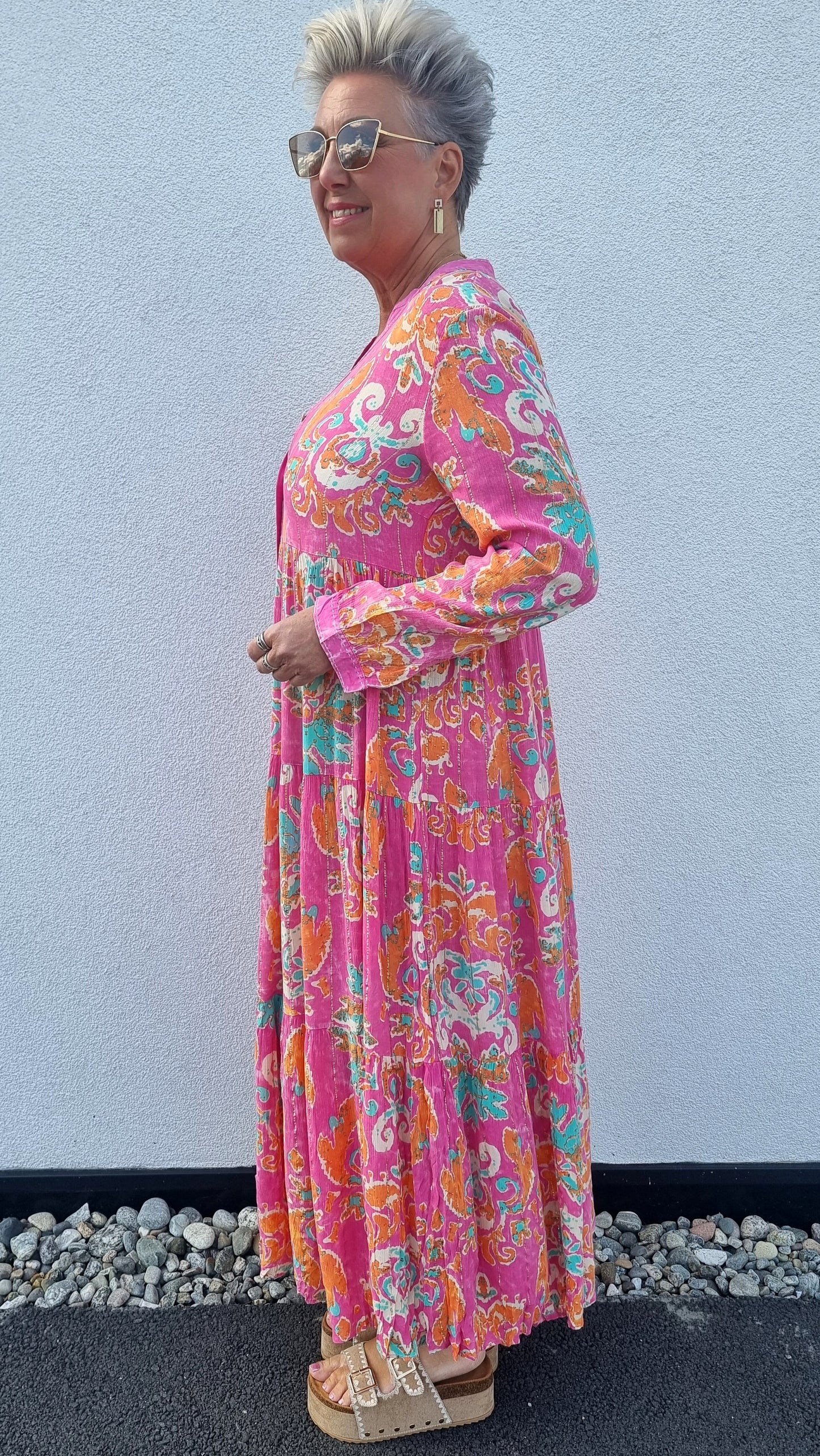 Madelen kjole rosa