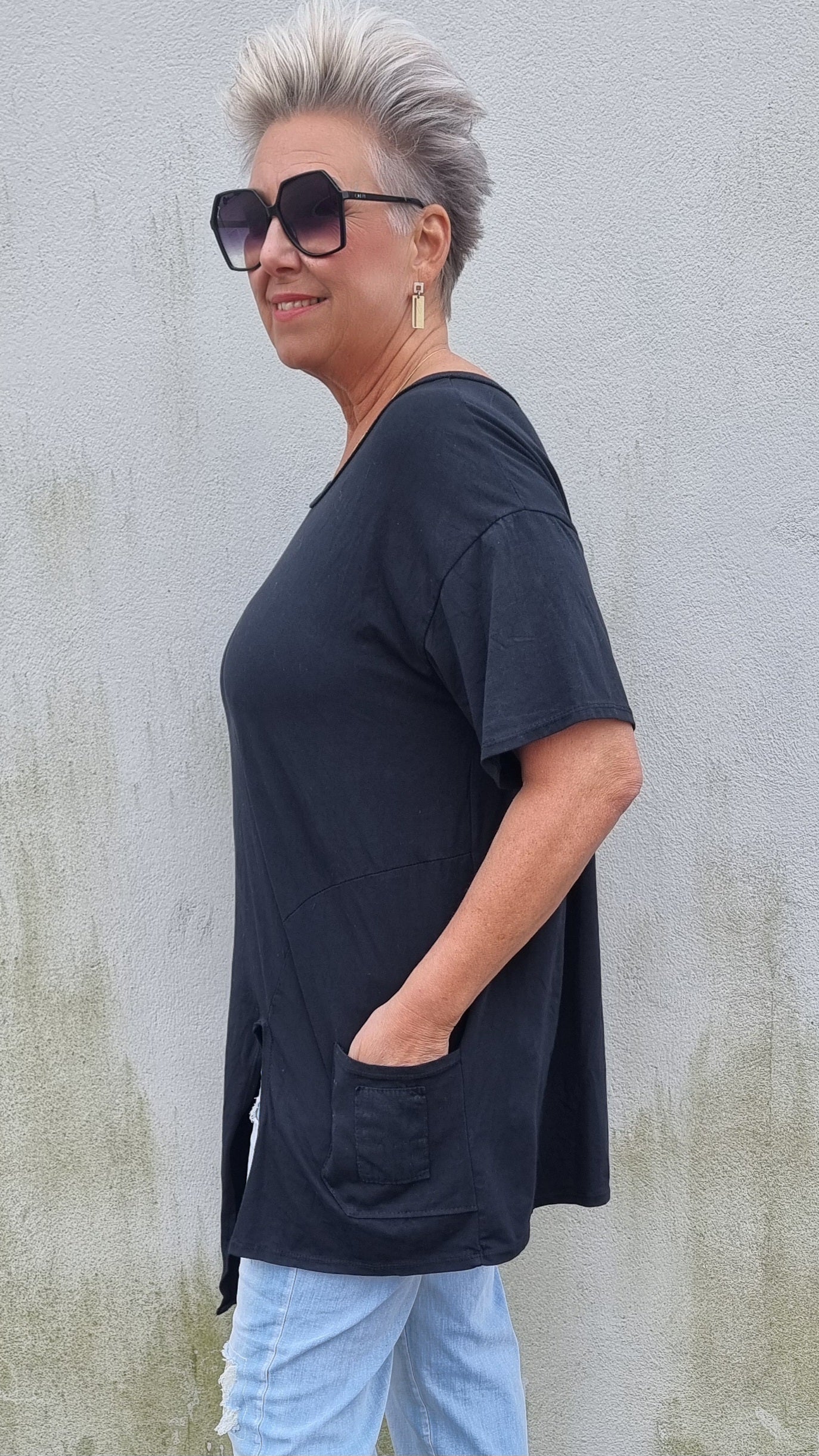 Rikke t-skjorte svart