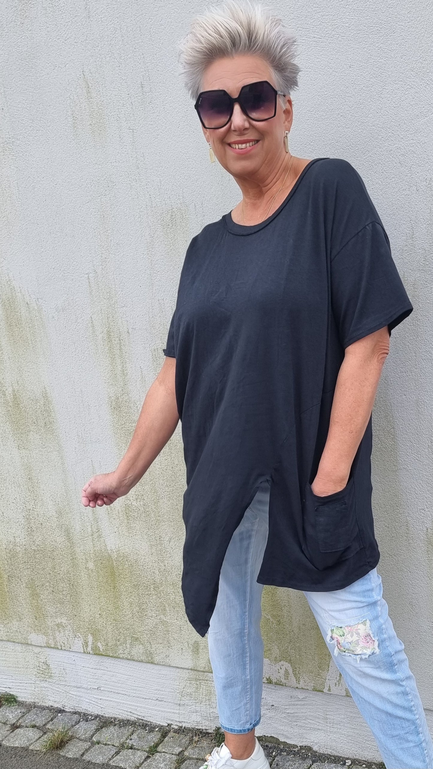Rikke t-skjorte svart
