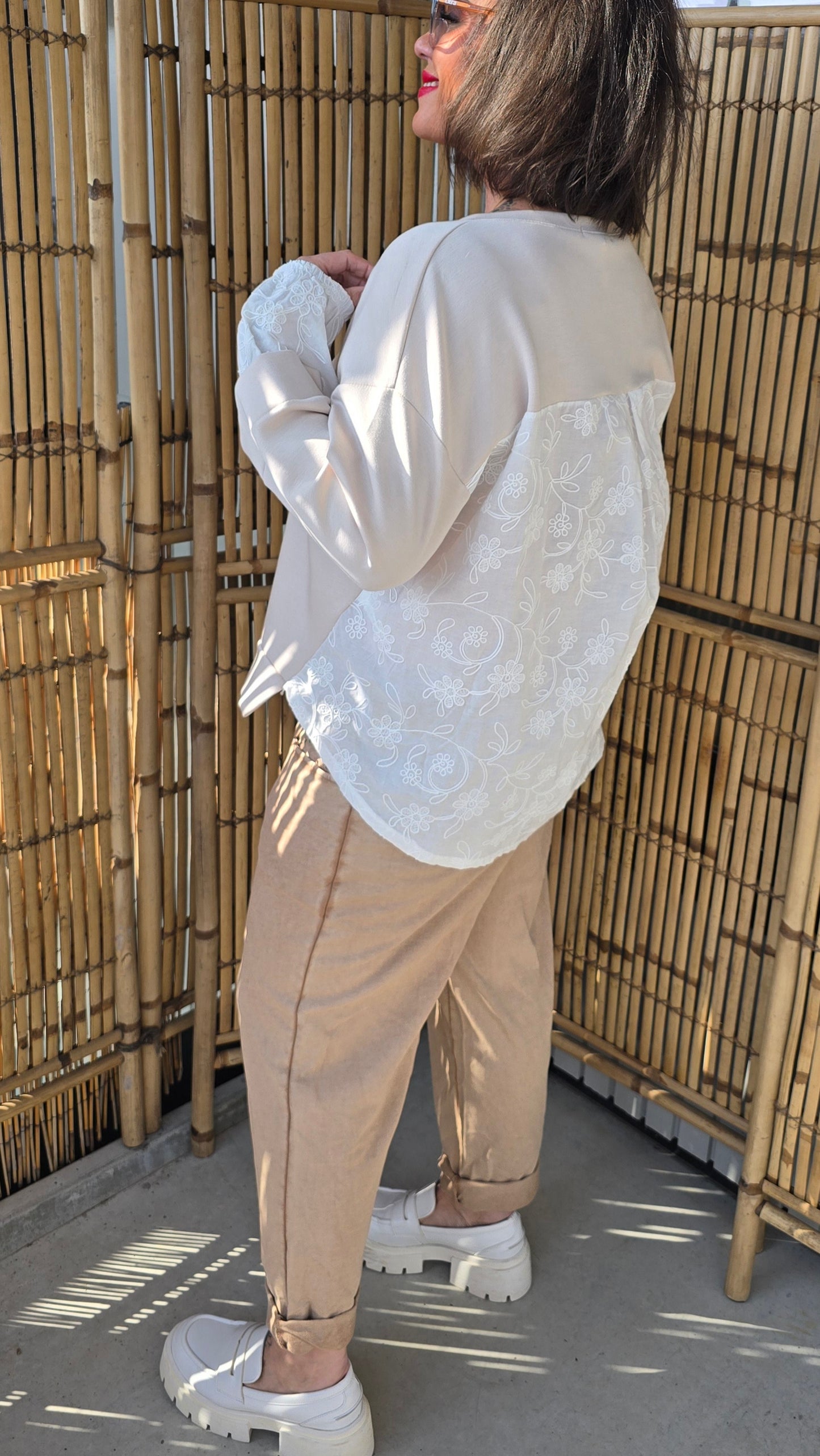 Nr5 topp beige