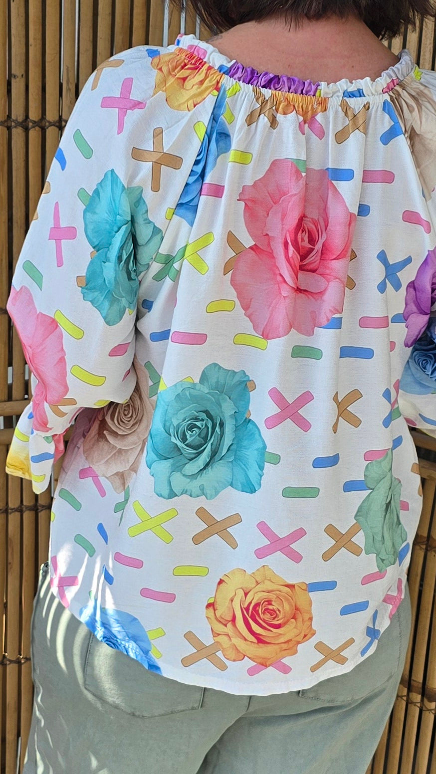 Maria fargerik bluse