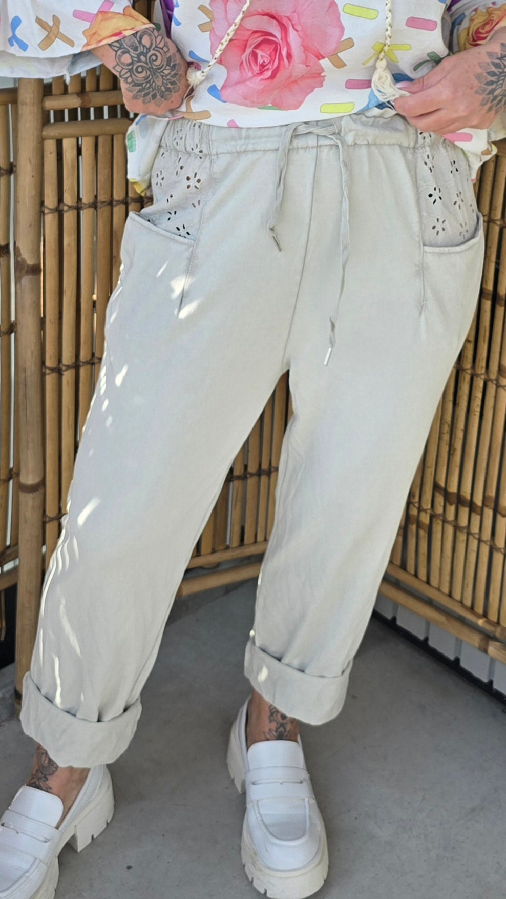 Sandra bukse beige