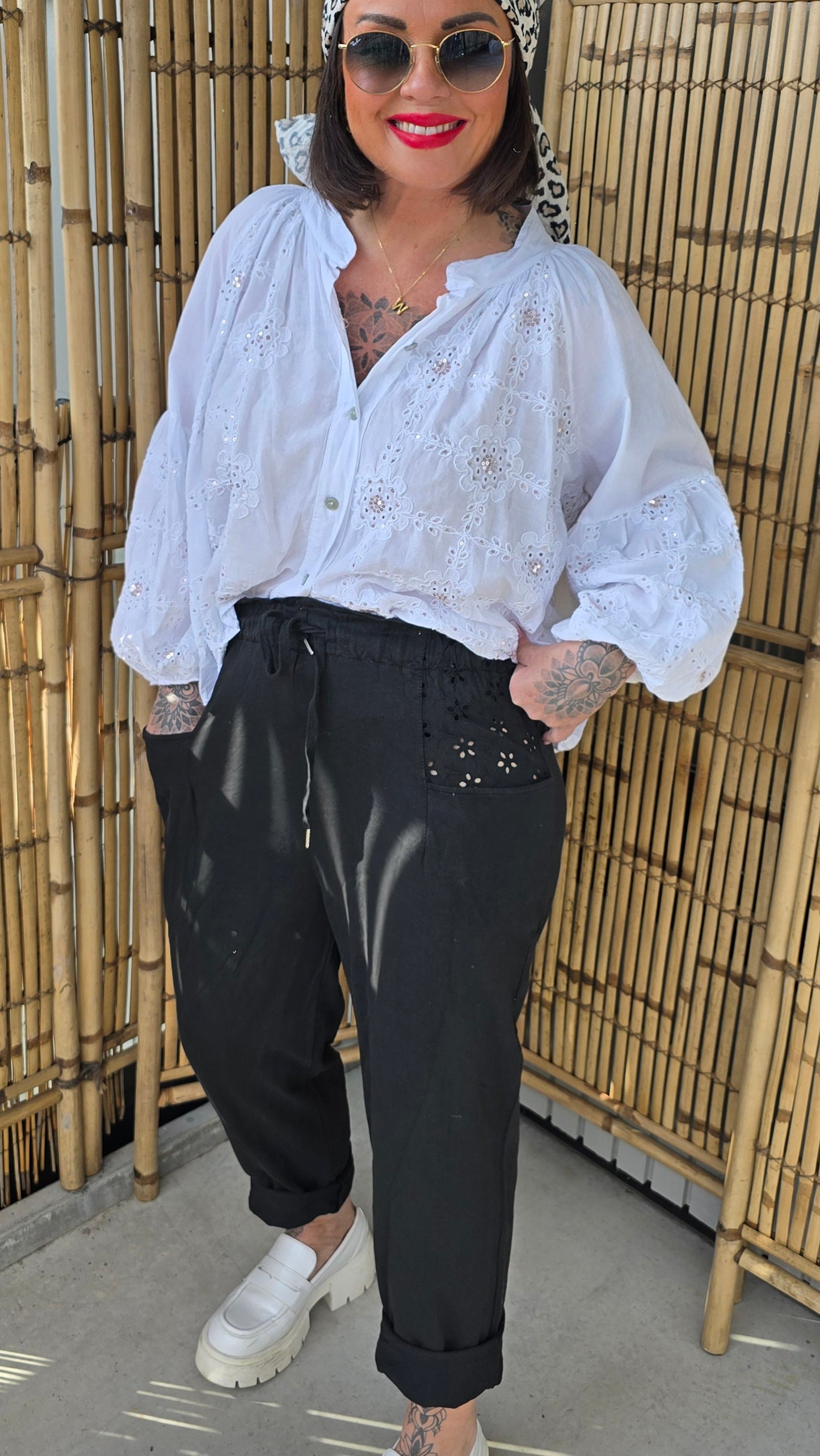 Sandra bukse sort