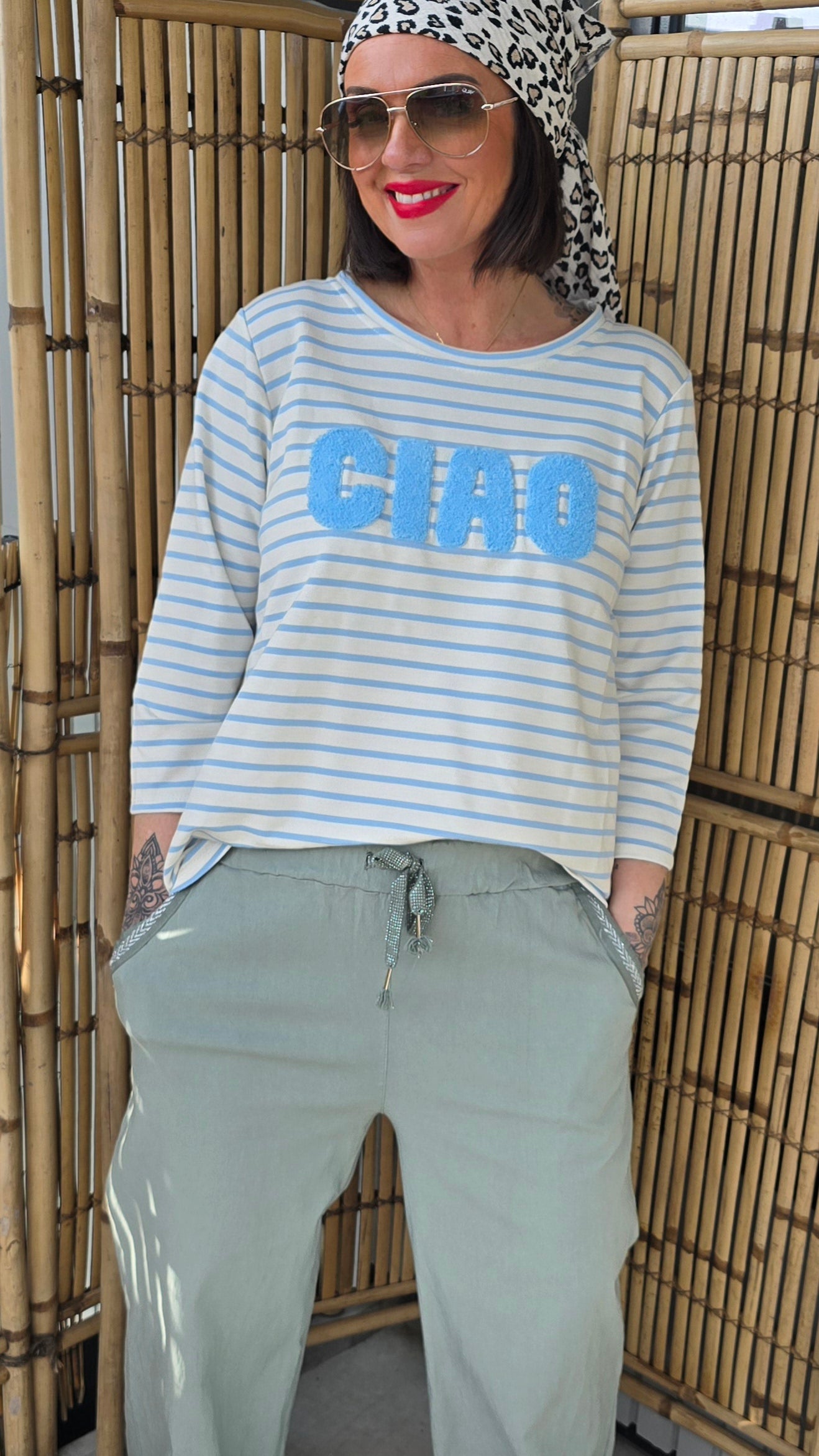 Ciao topp blå