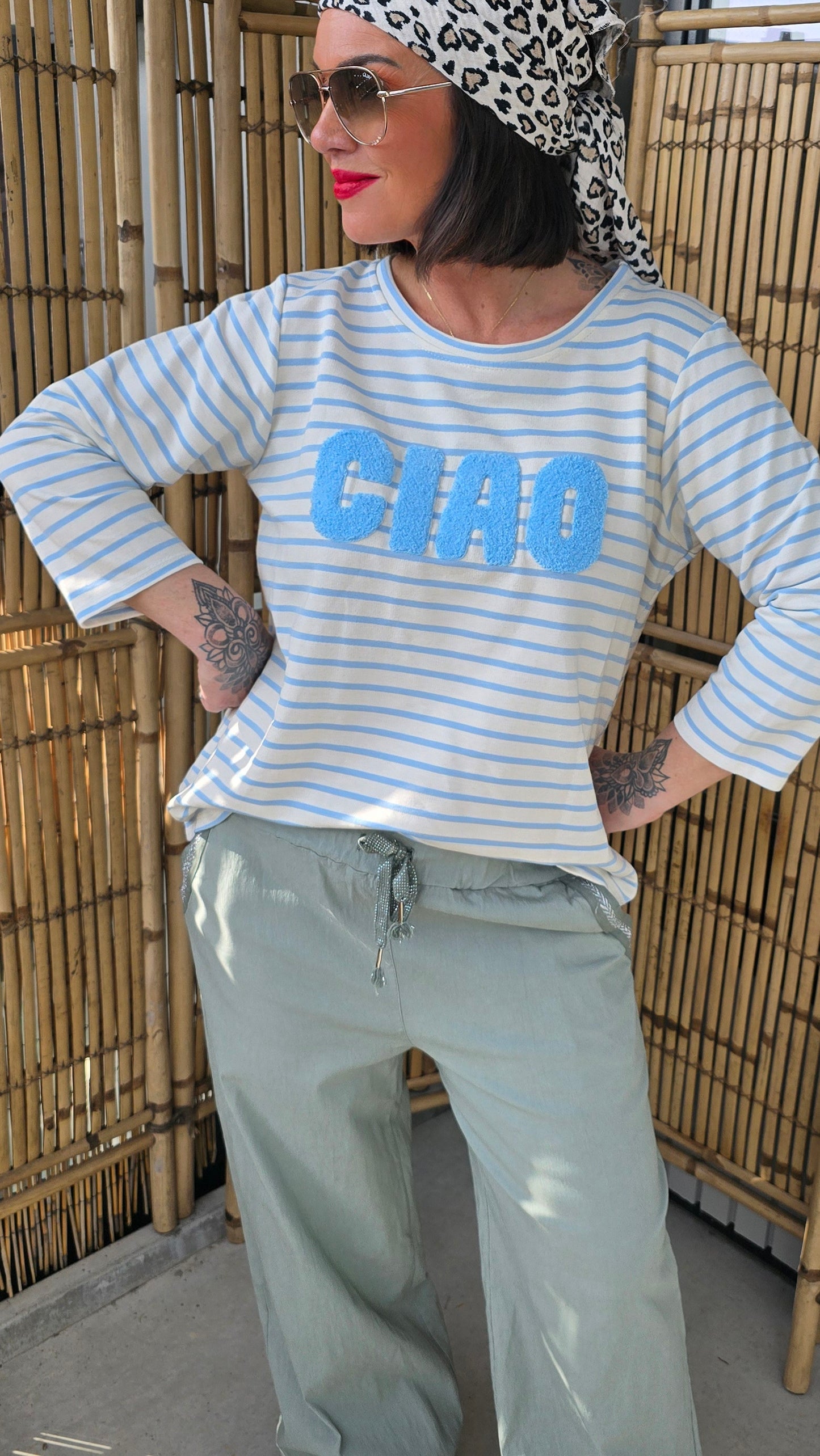Ciao topp blå