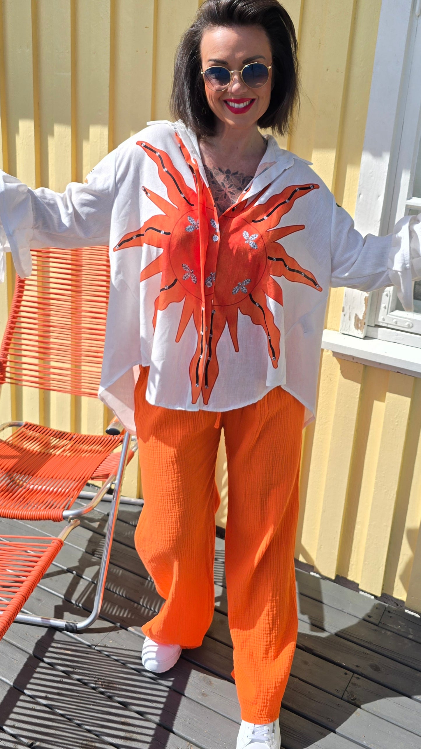 Sunny skjorte offwhite