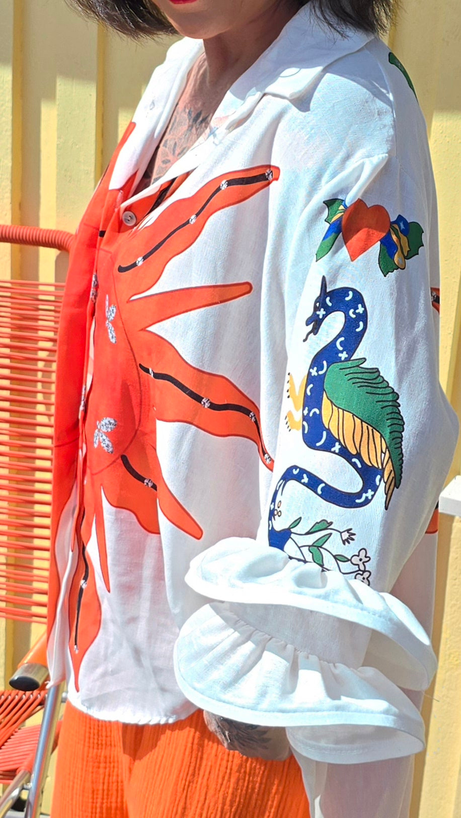 Sunny skjorte offwhite