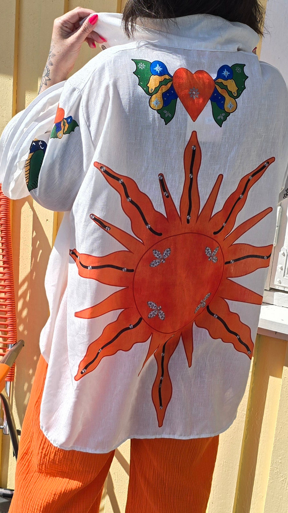 Sunny skjorte offwhite
