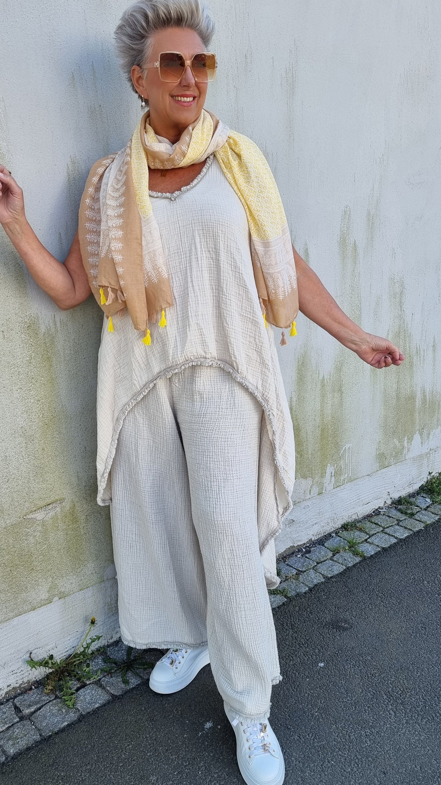 Erica lang topp beige