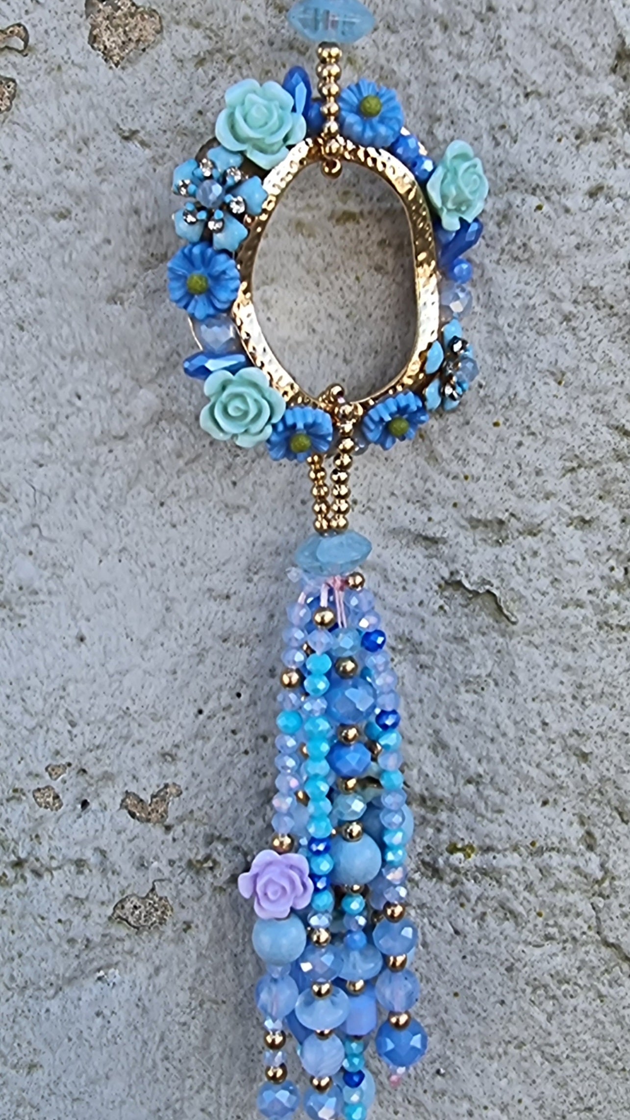 Enya Necklace Blue