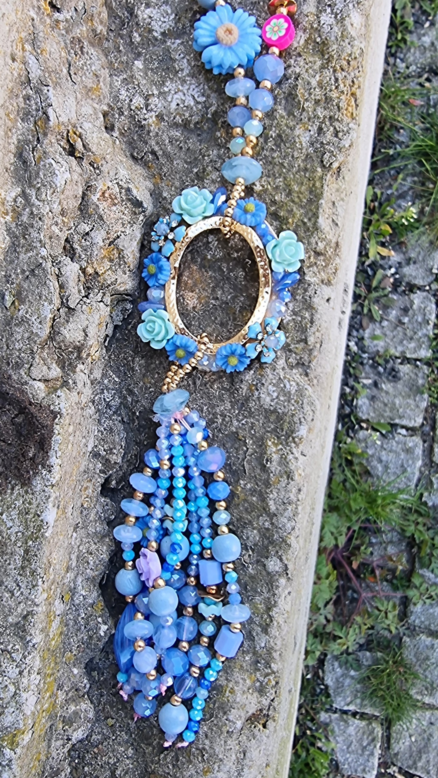 Enya Necklace Blue