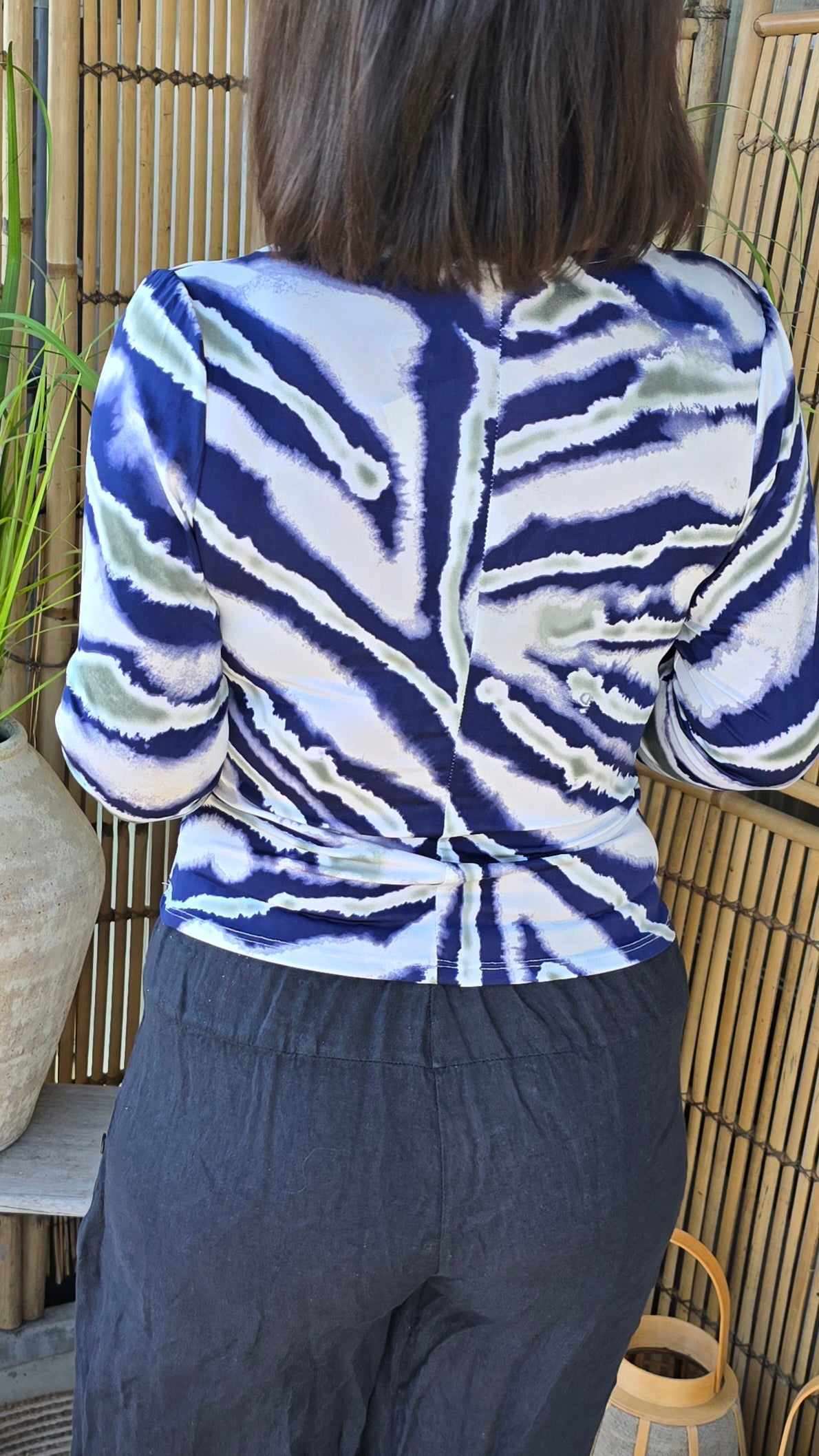 Nora topp navy