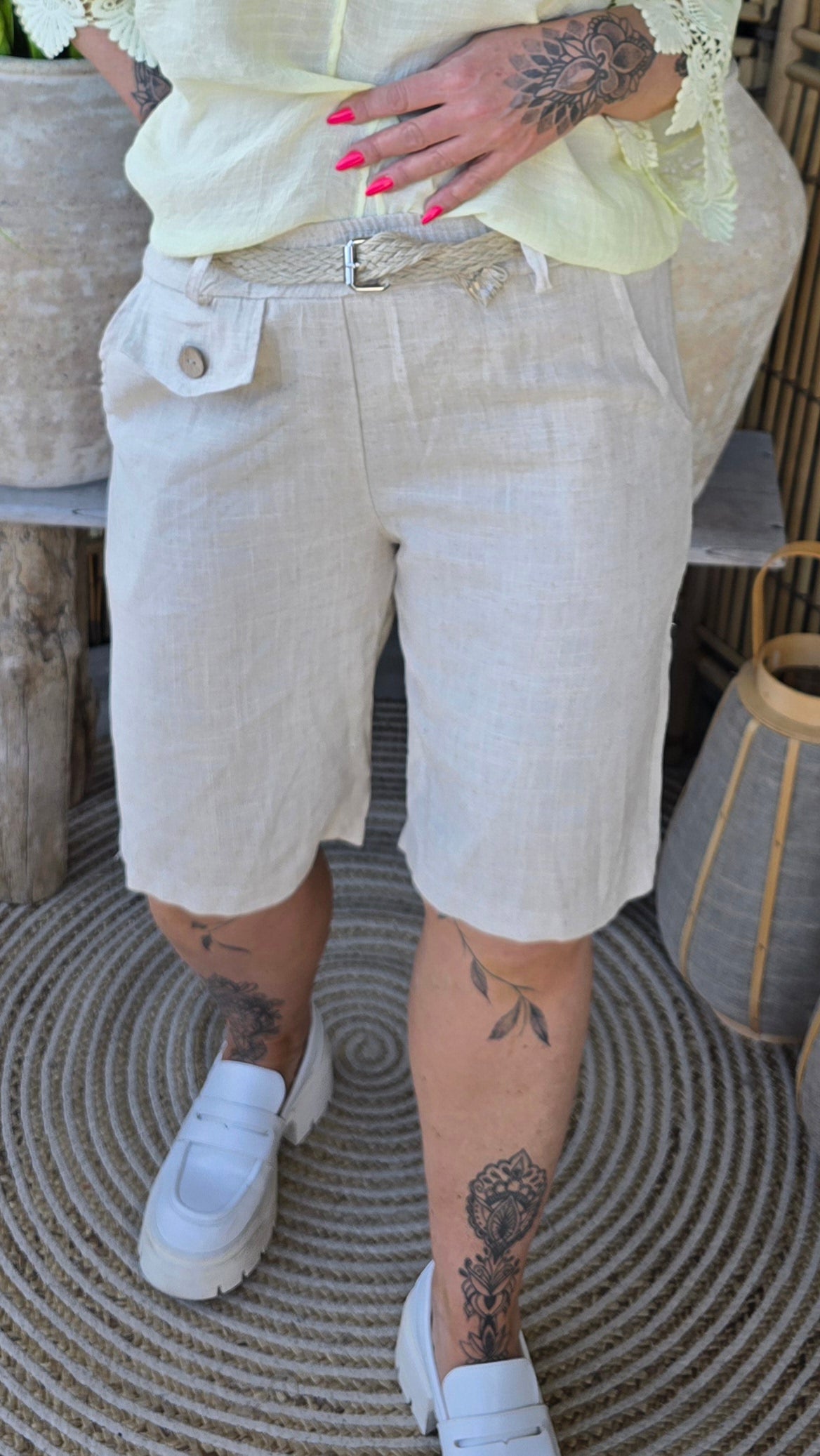 Nadine shorts beige
