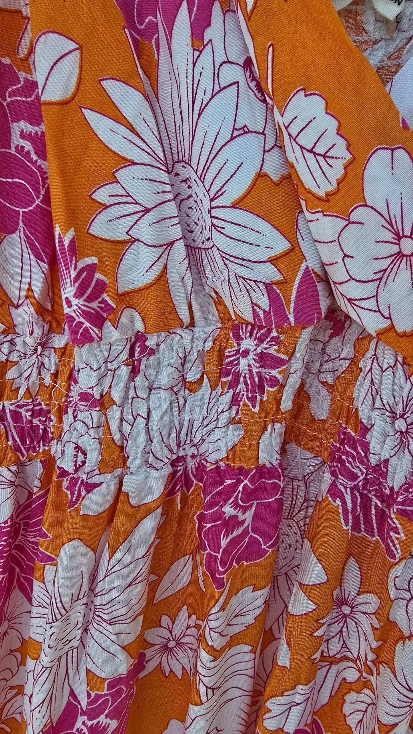 Tina kjole orange