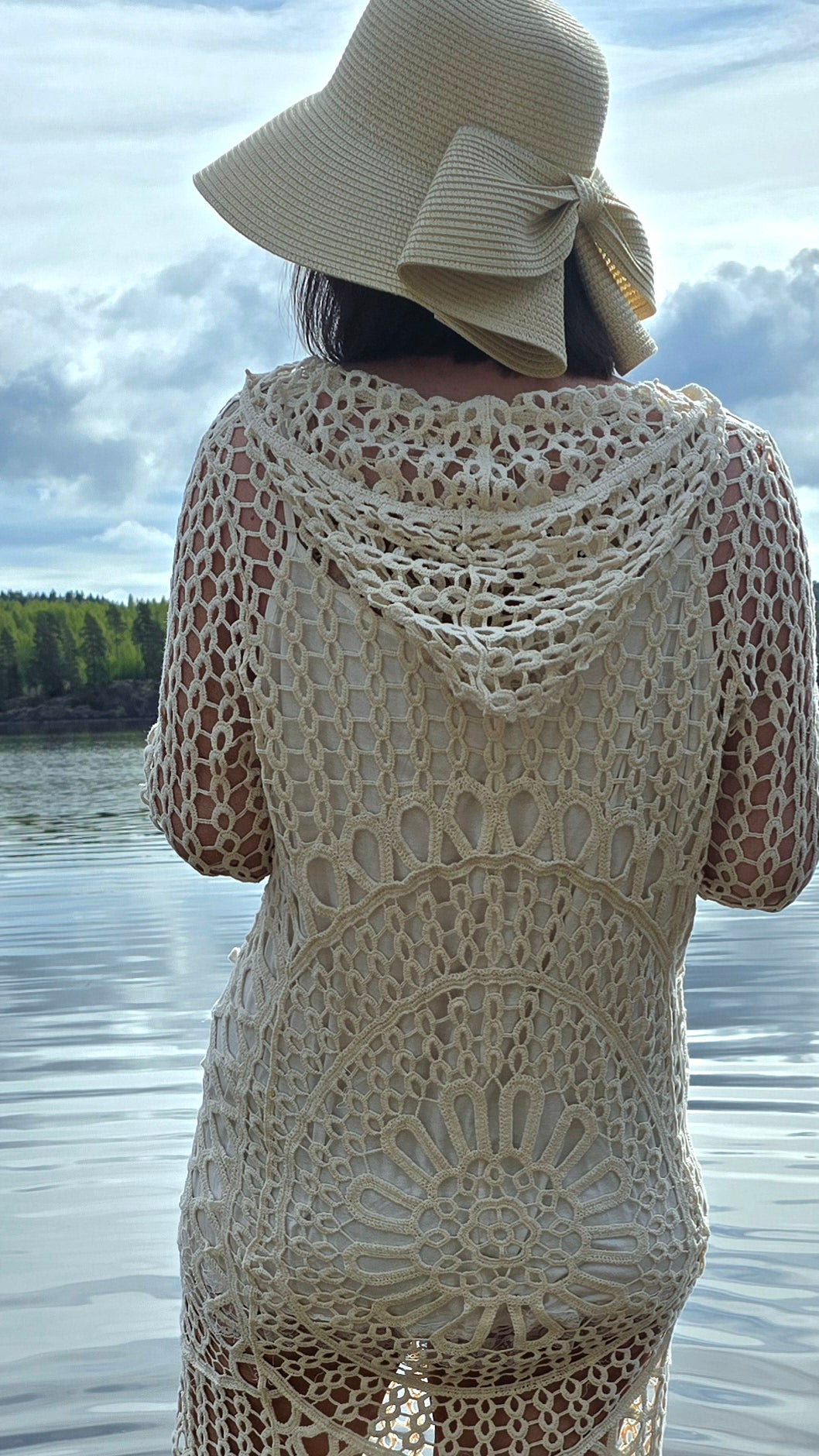 Siri hette kjole beige