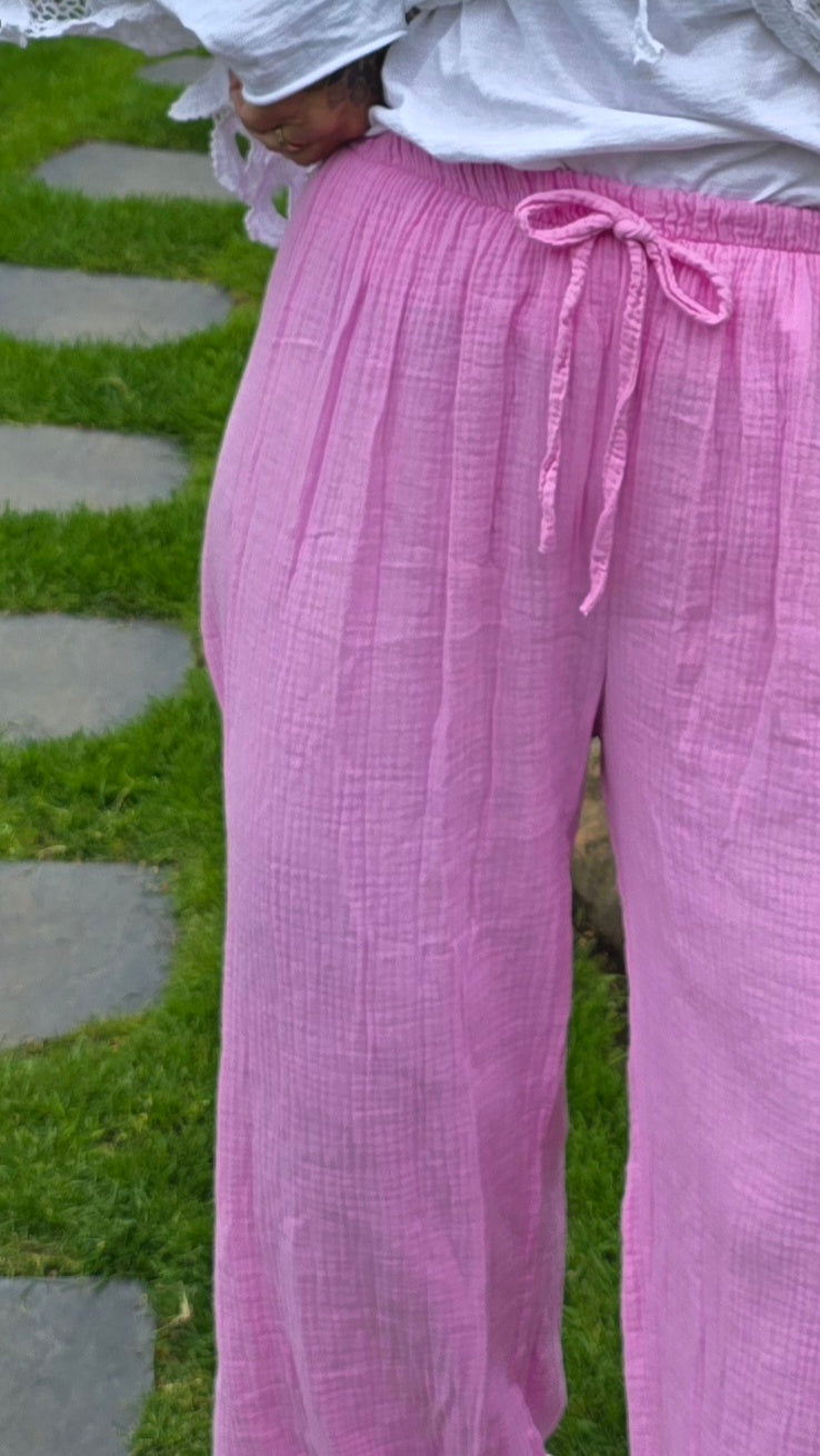 Silje bukse rosa