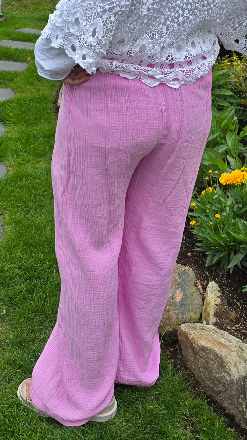 Silje bukse rosa