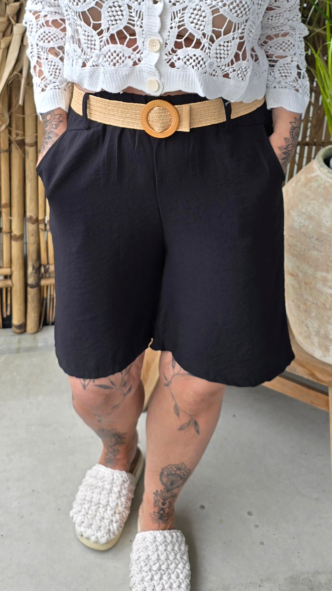 Veronika shorts svart
