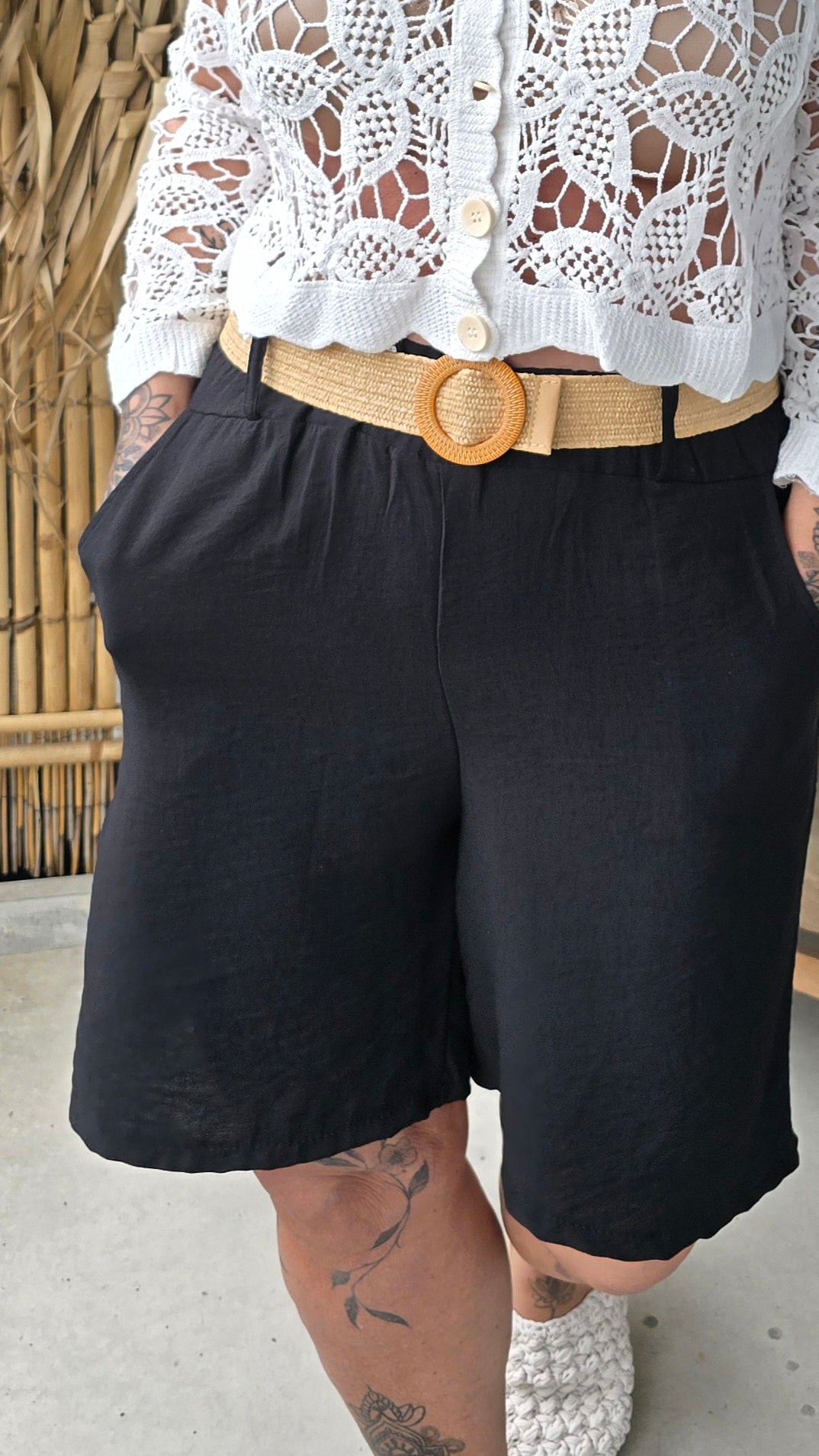 Veronika shorts svart