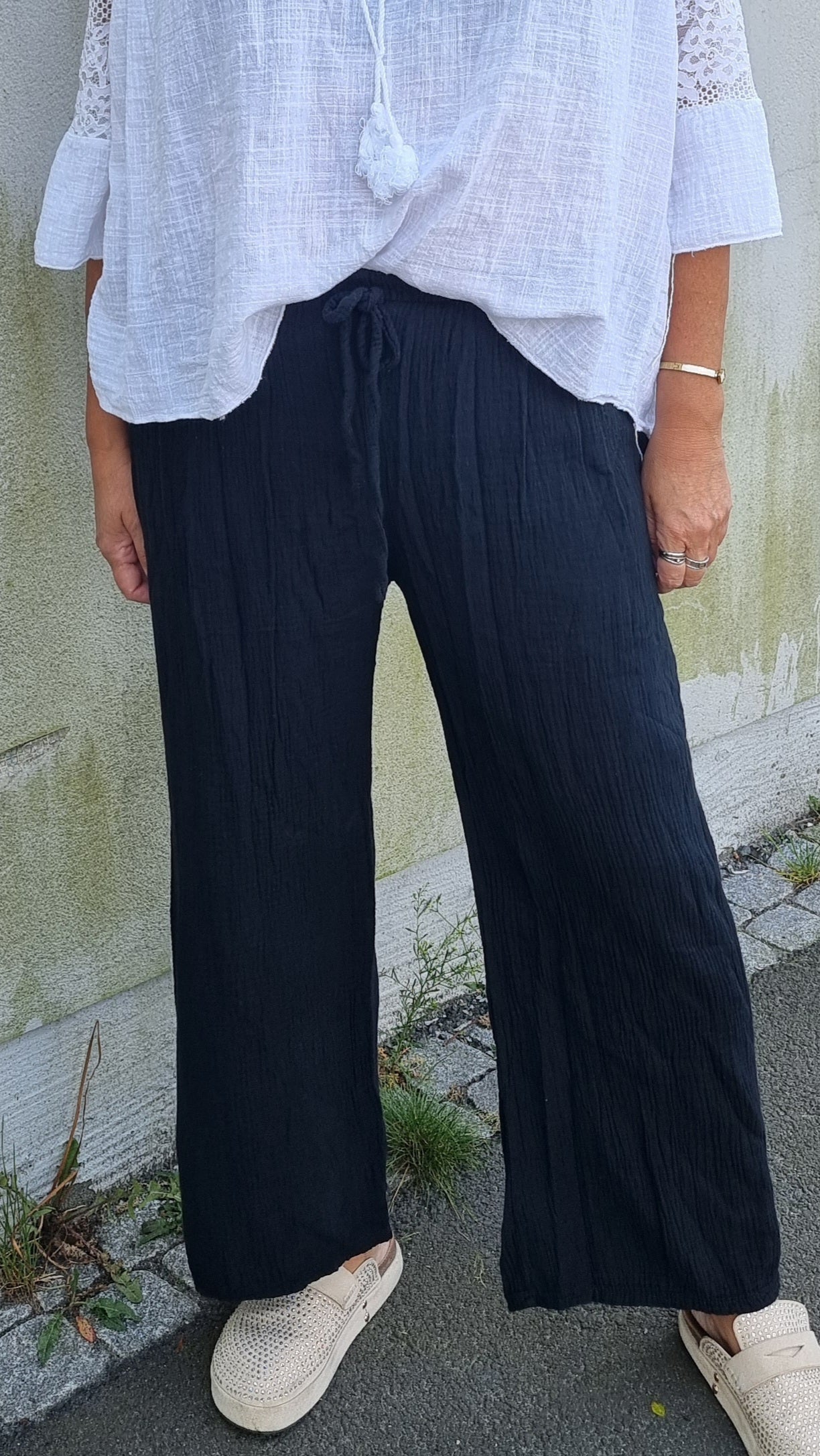 Silje bukse svart