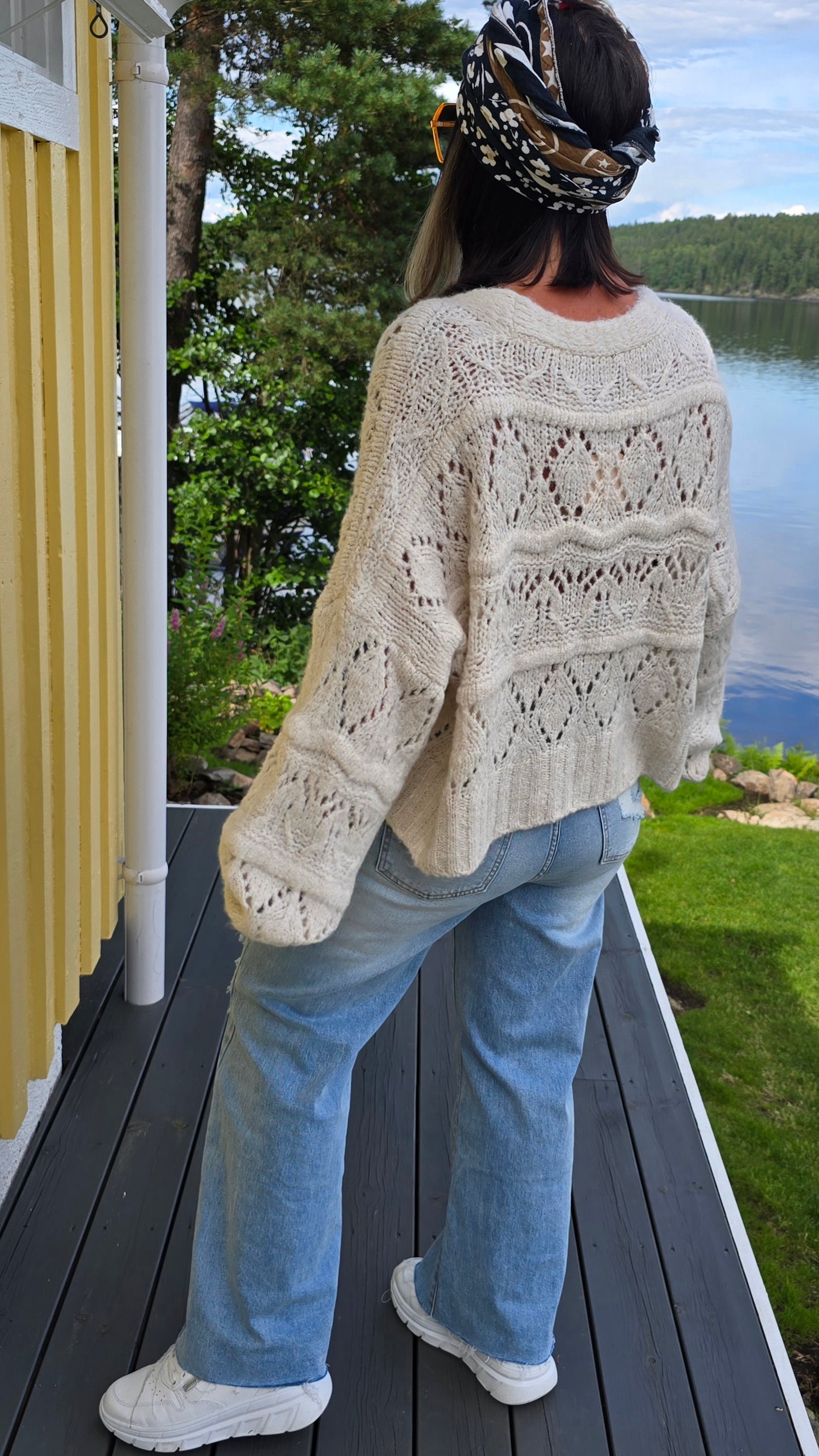 Millie kardigan jakke beige