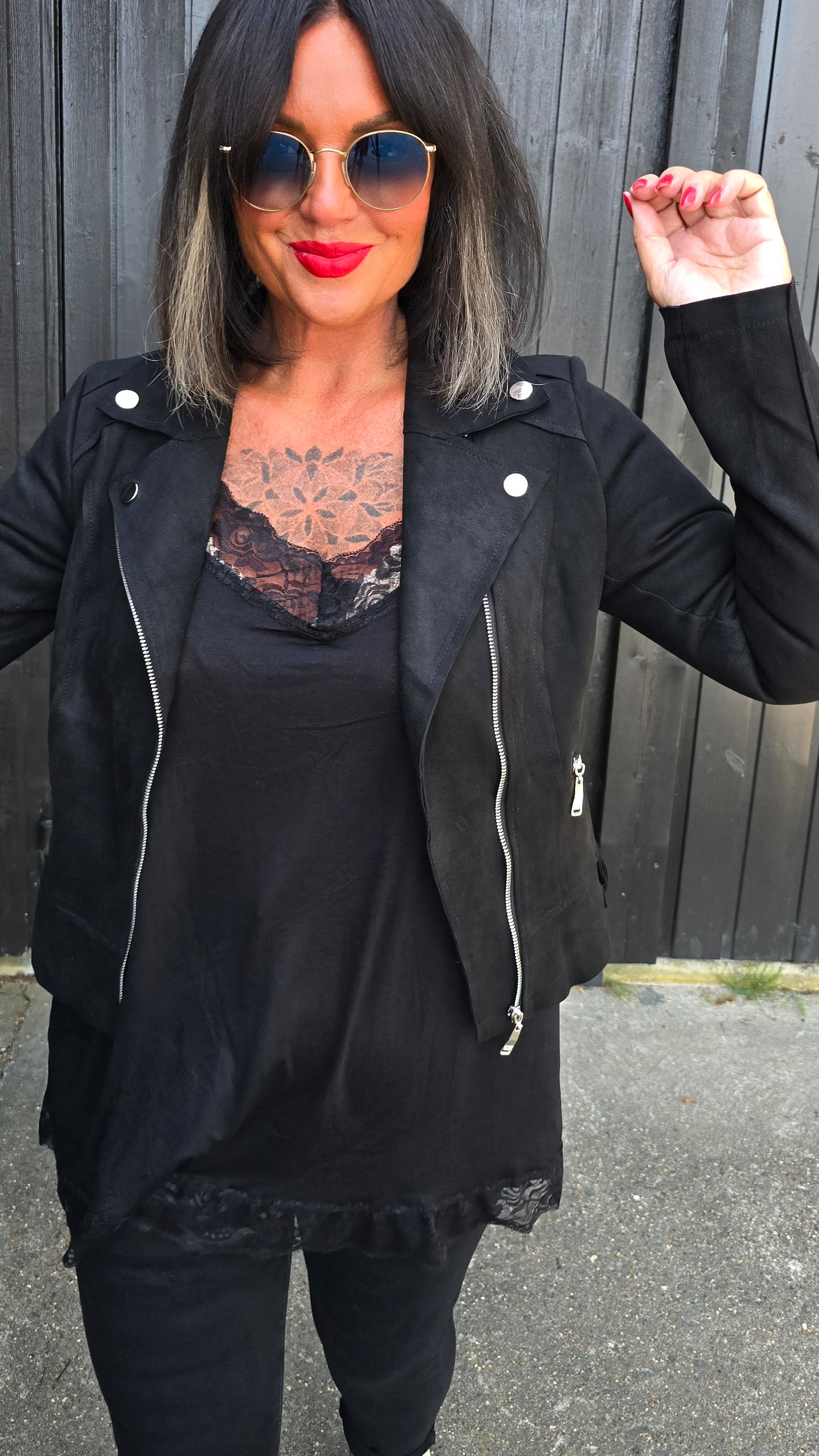 Kajsa jakke svart