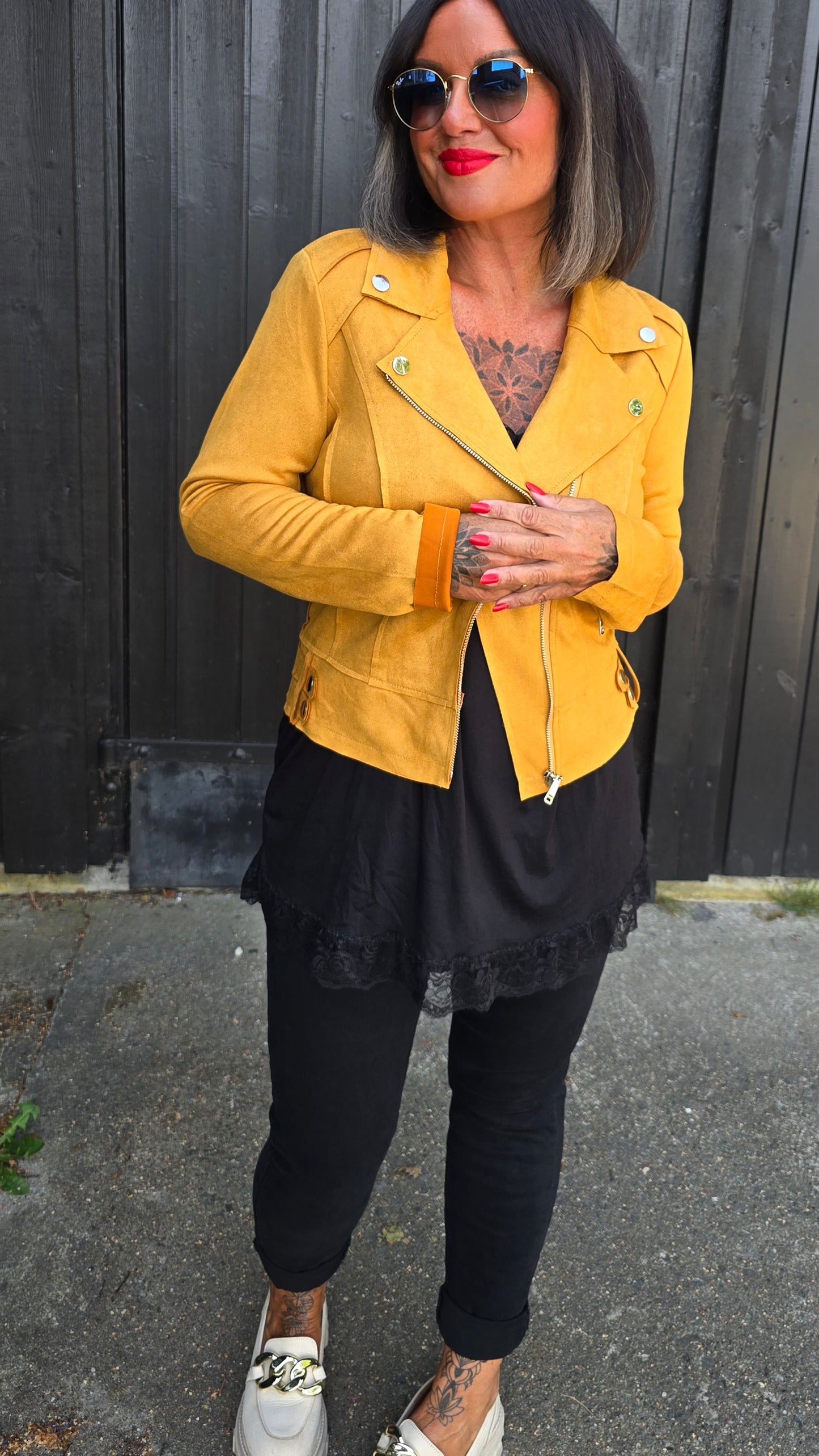 Kajsa jakke mustard