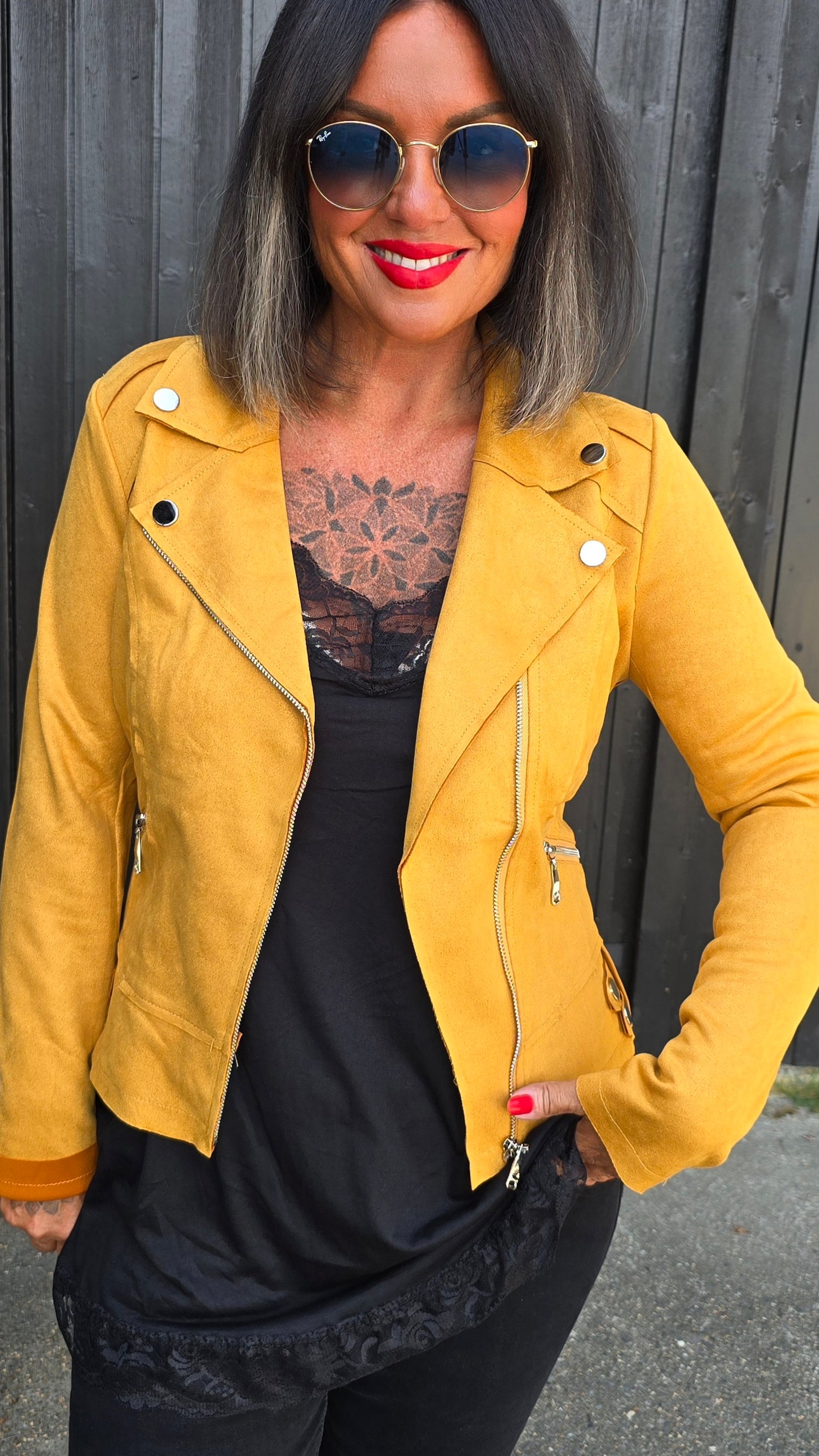 Kajsa jakke mustard
