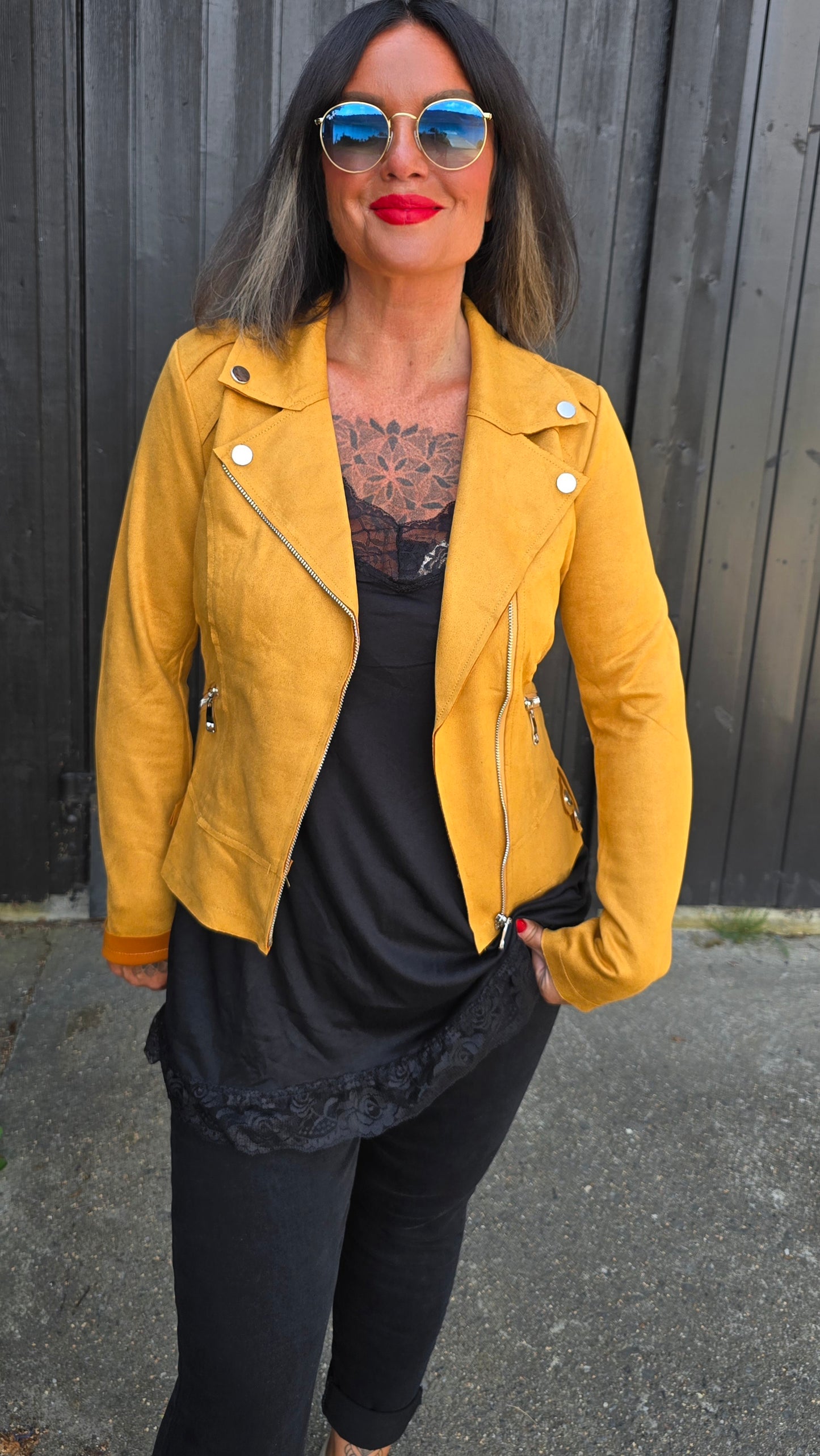 Kajsa jakke mustard