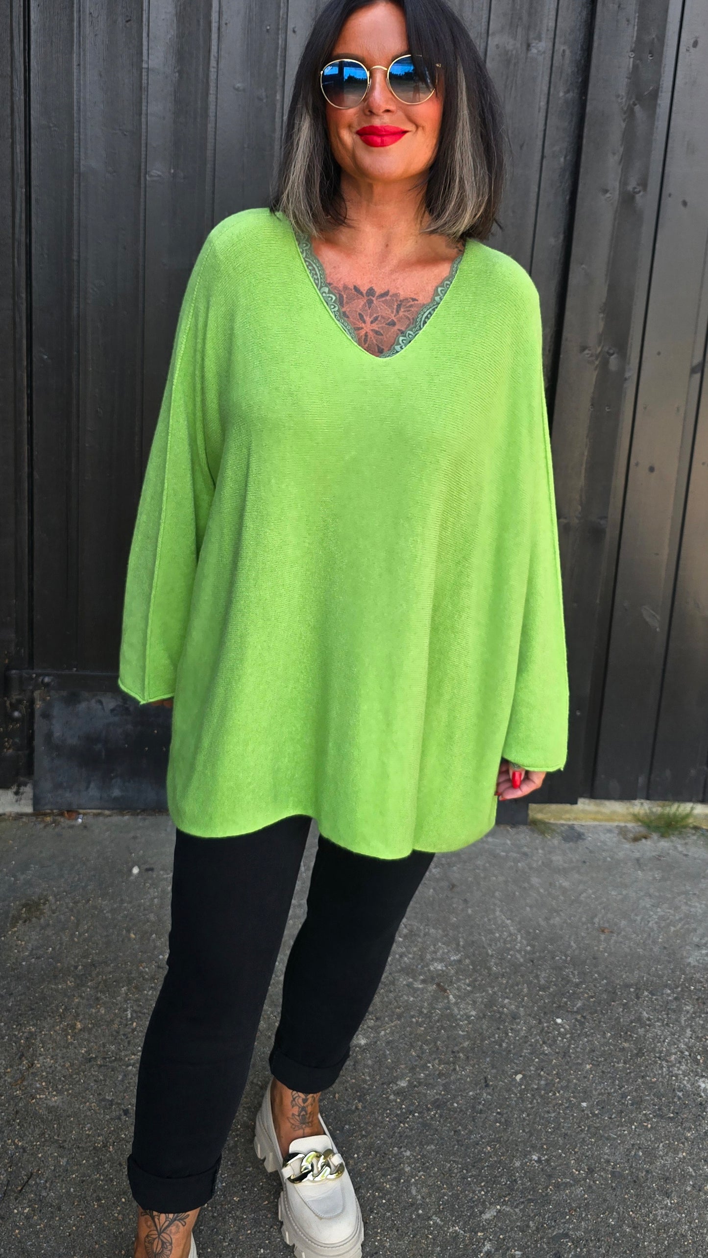 Malena genser grønn