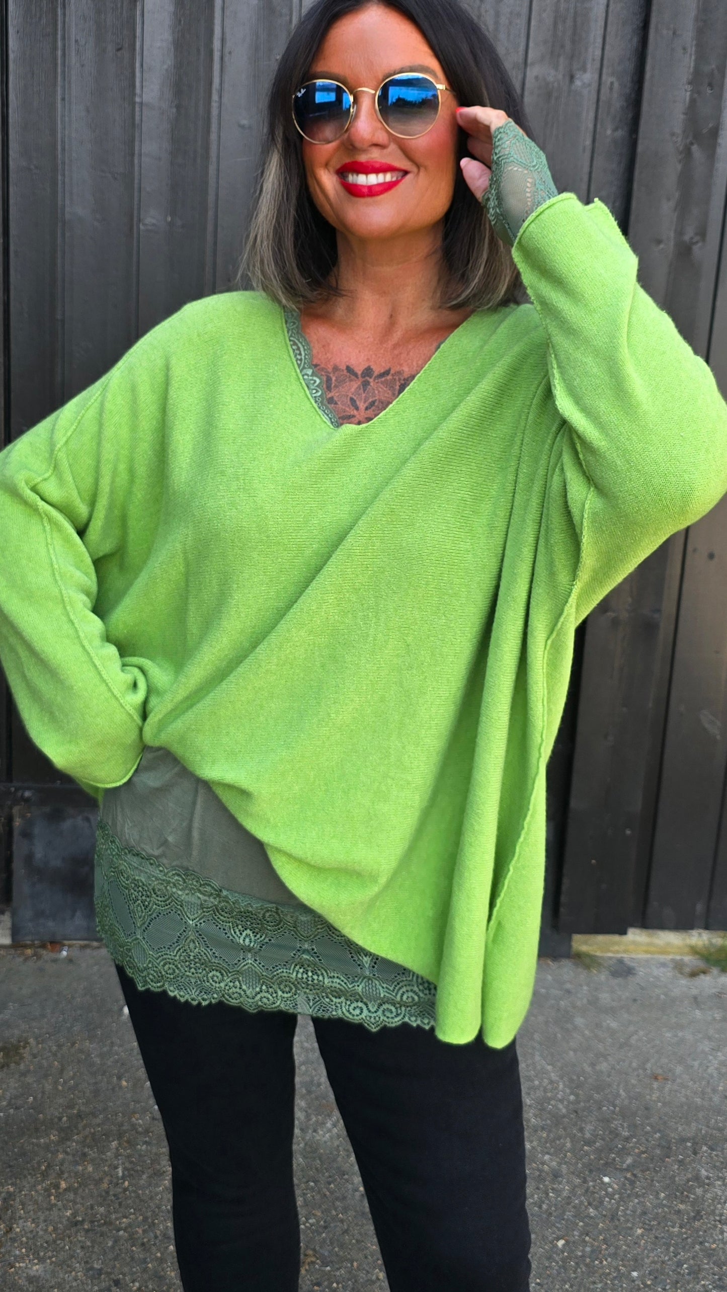 Malena genser grønn