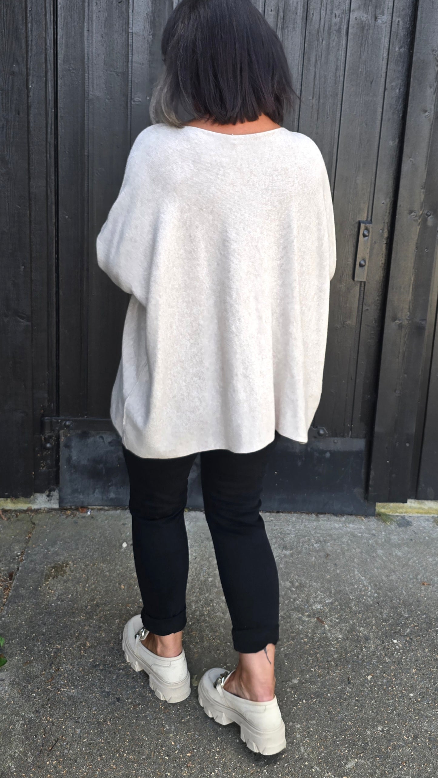 Malena genser beige