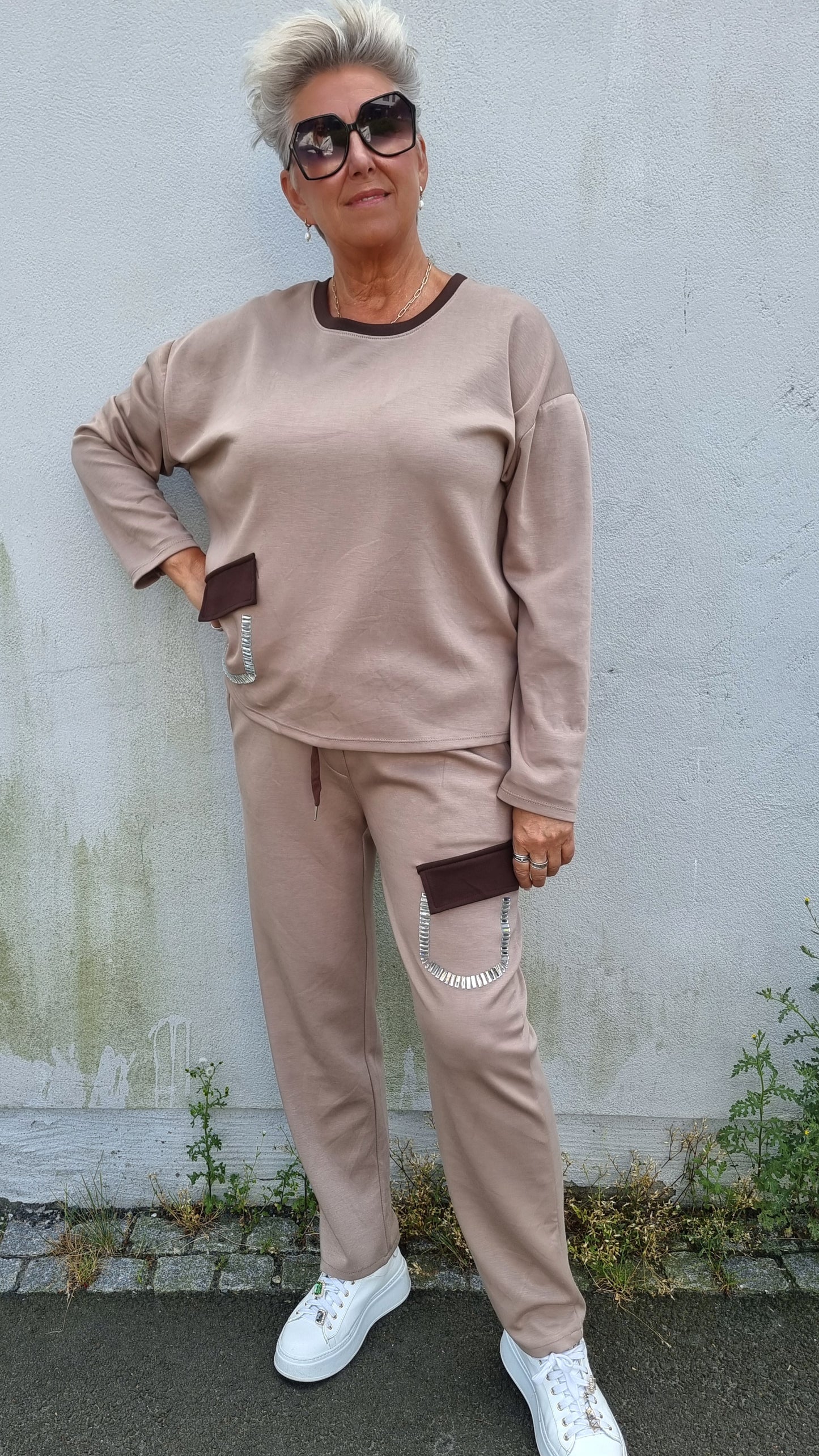 Randi bukse brun-beige