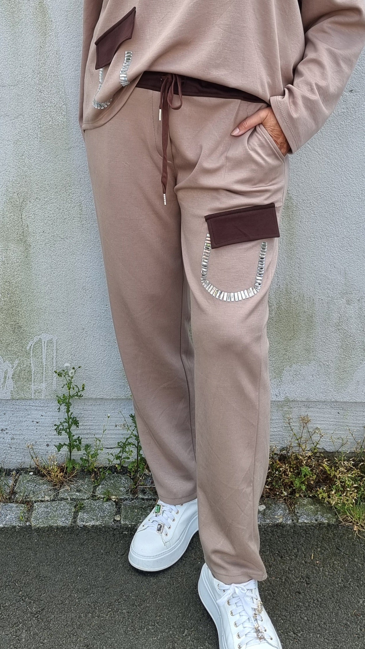Randi bukse brun-beige