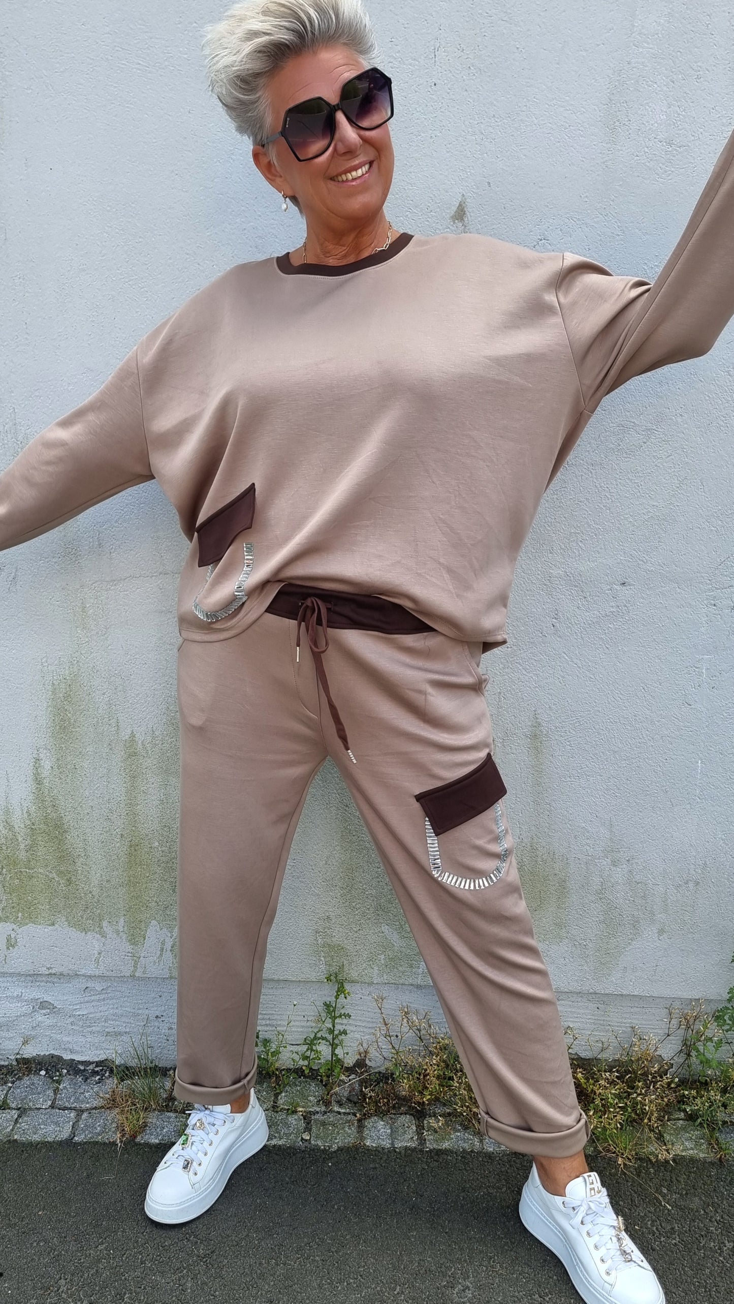 Randi bukse brun-beige