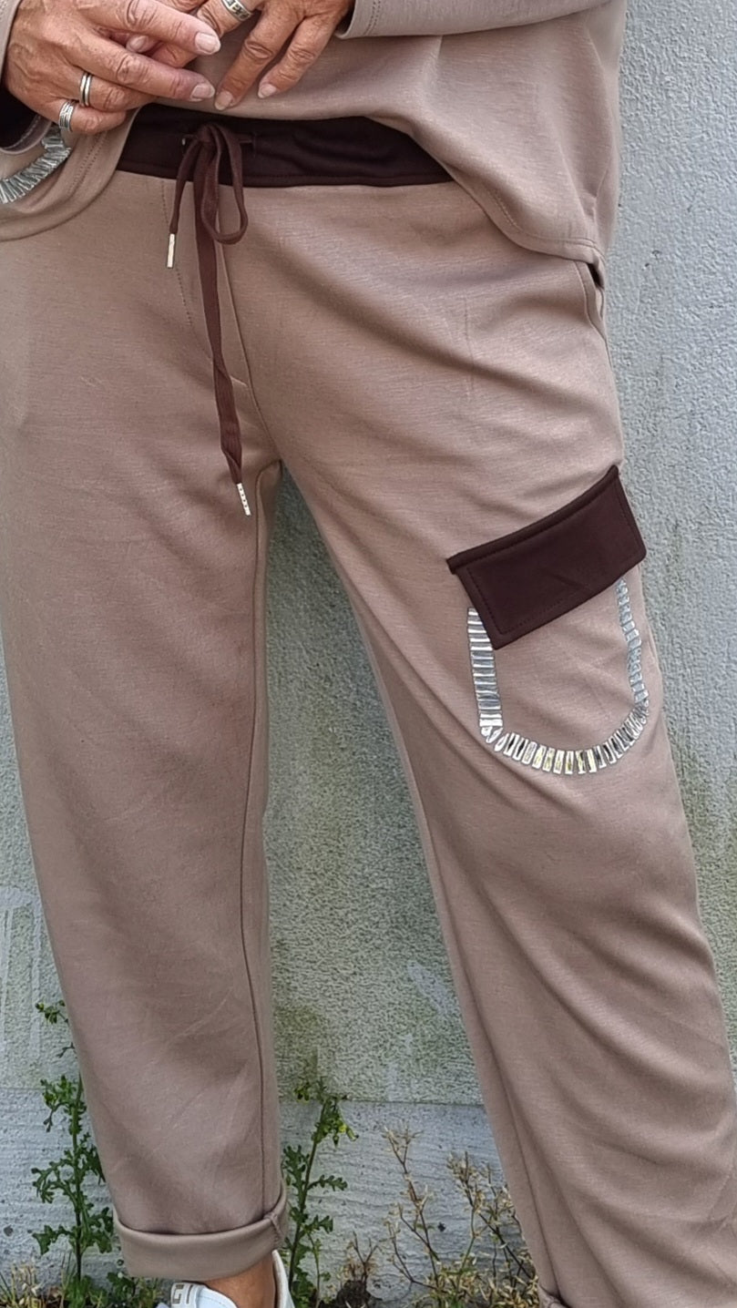 Randi bukse brun-beige