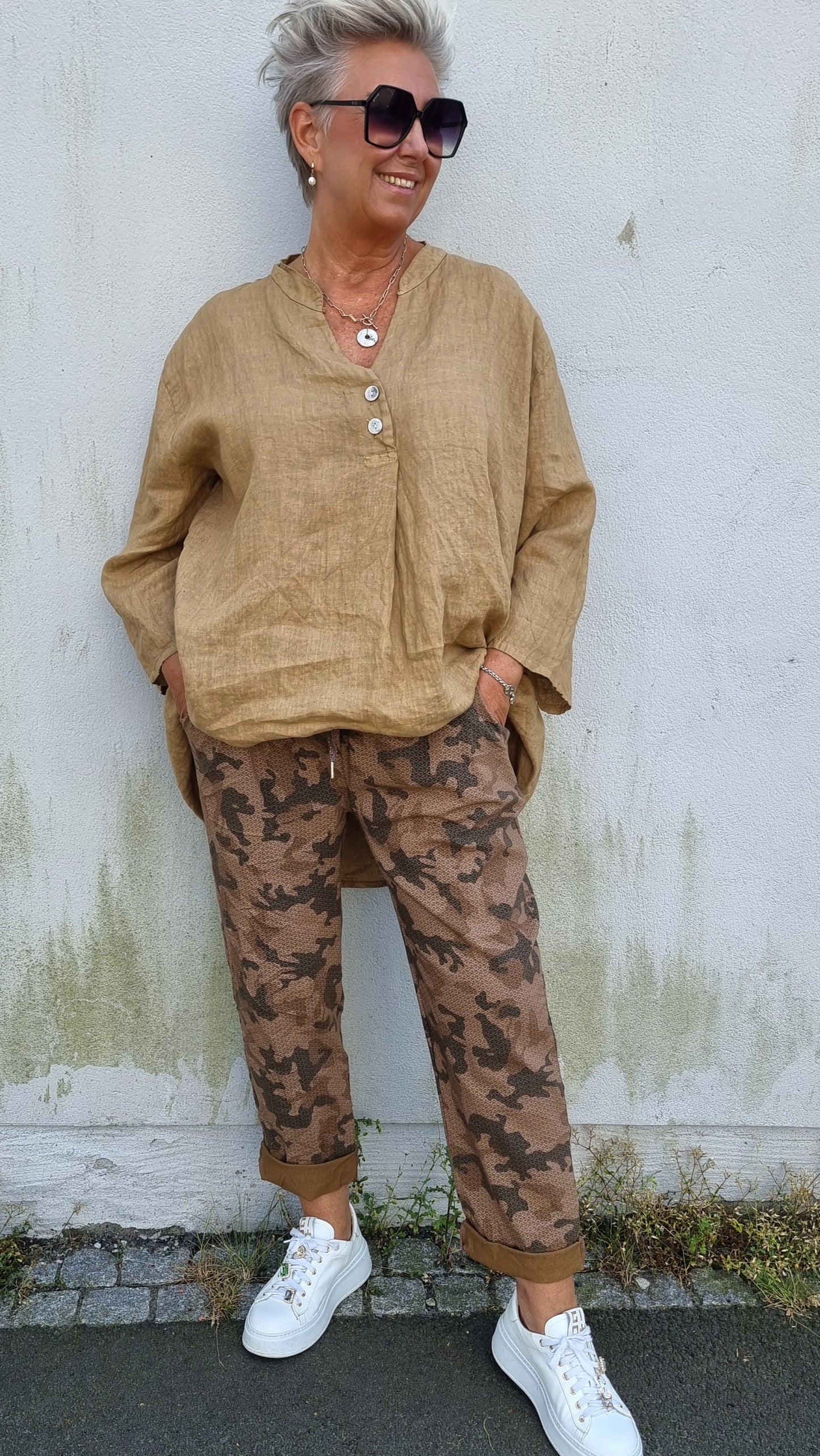 Grace lintunika camel