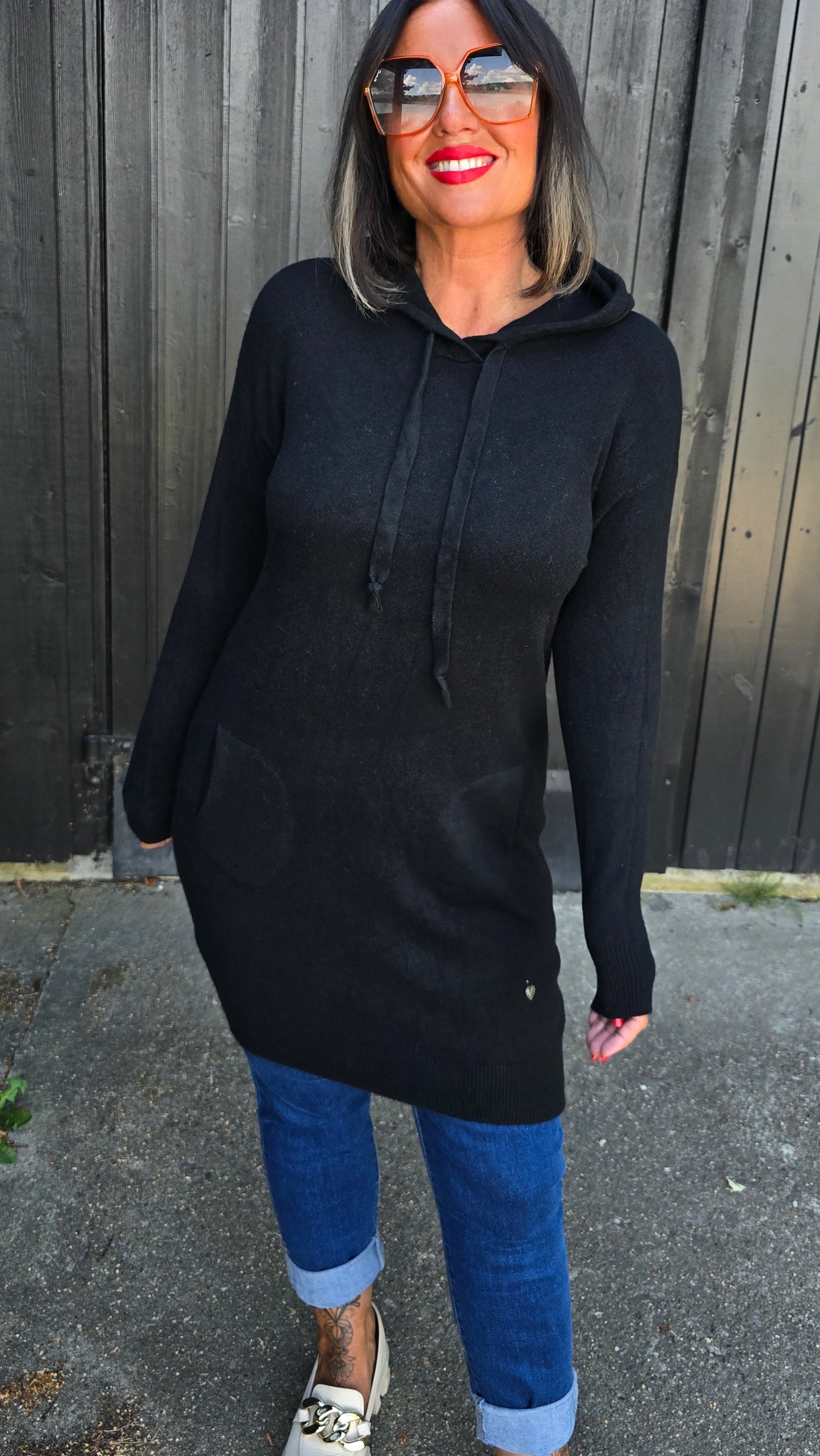 Felicia lang hette genser svart