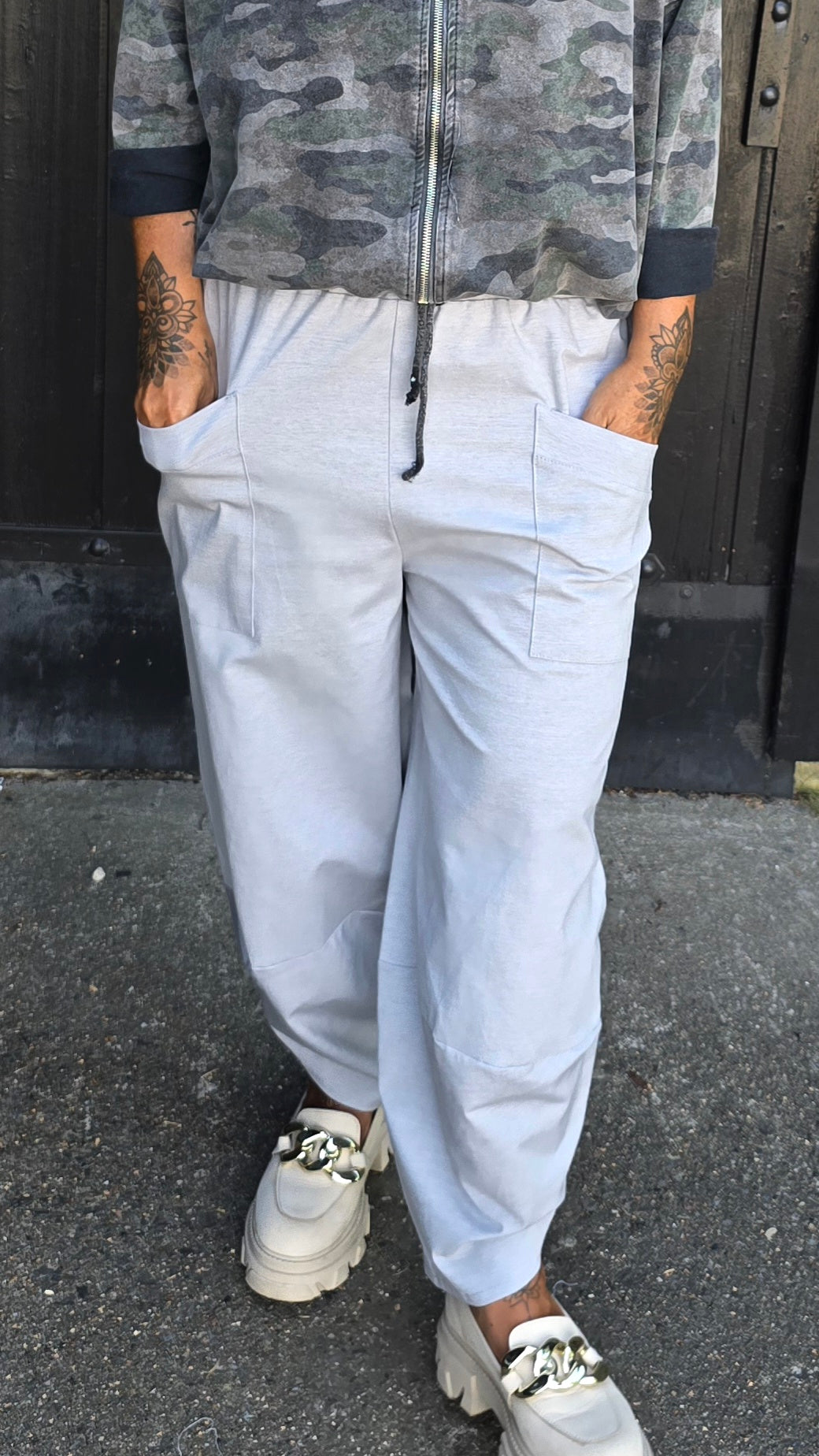 Cathy bukse grå